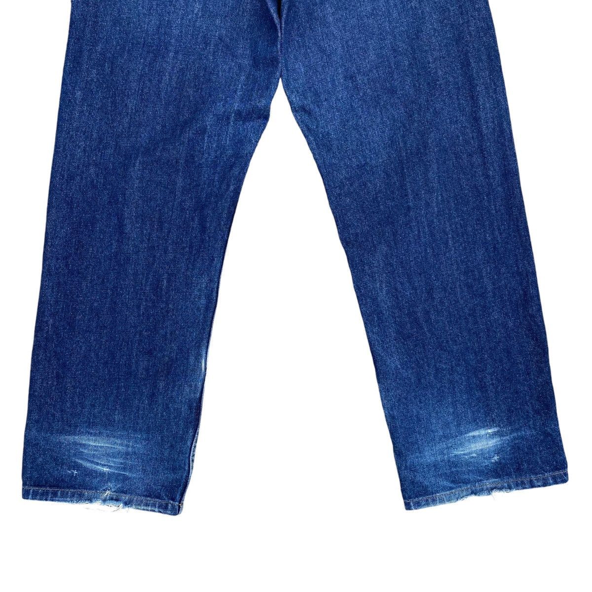 Polo Ralph Lauren × Ralph Lauren × Vintage Polo Ralph Lauren Jeans Baggy Hip Hop 90s Dark Blue Denim Size US 31 - 6 Thumbnail
