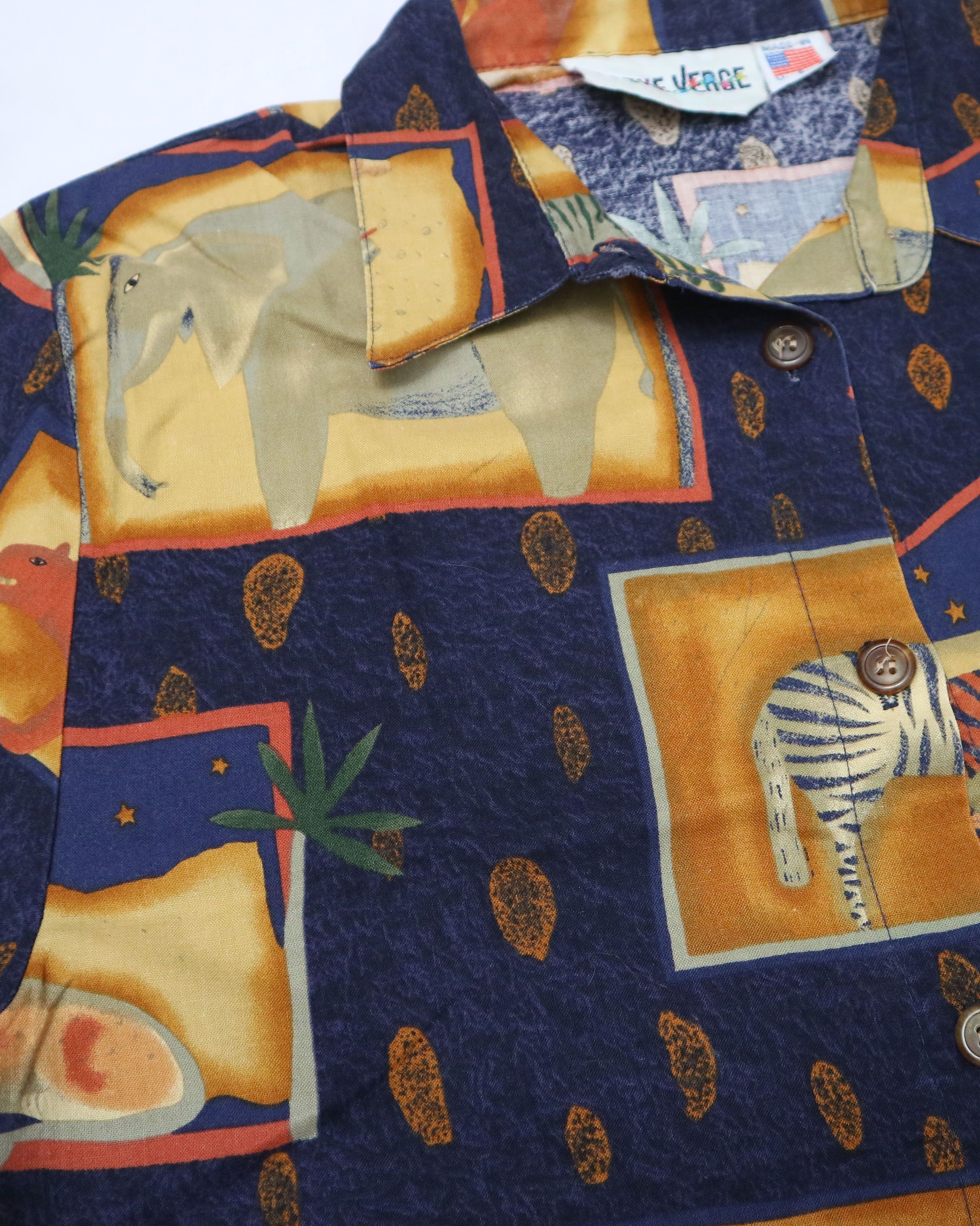 Vintage ON THE VERGE shirt Size US M / EU 48-50 / 2 - 4 Thumbnail