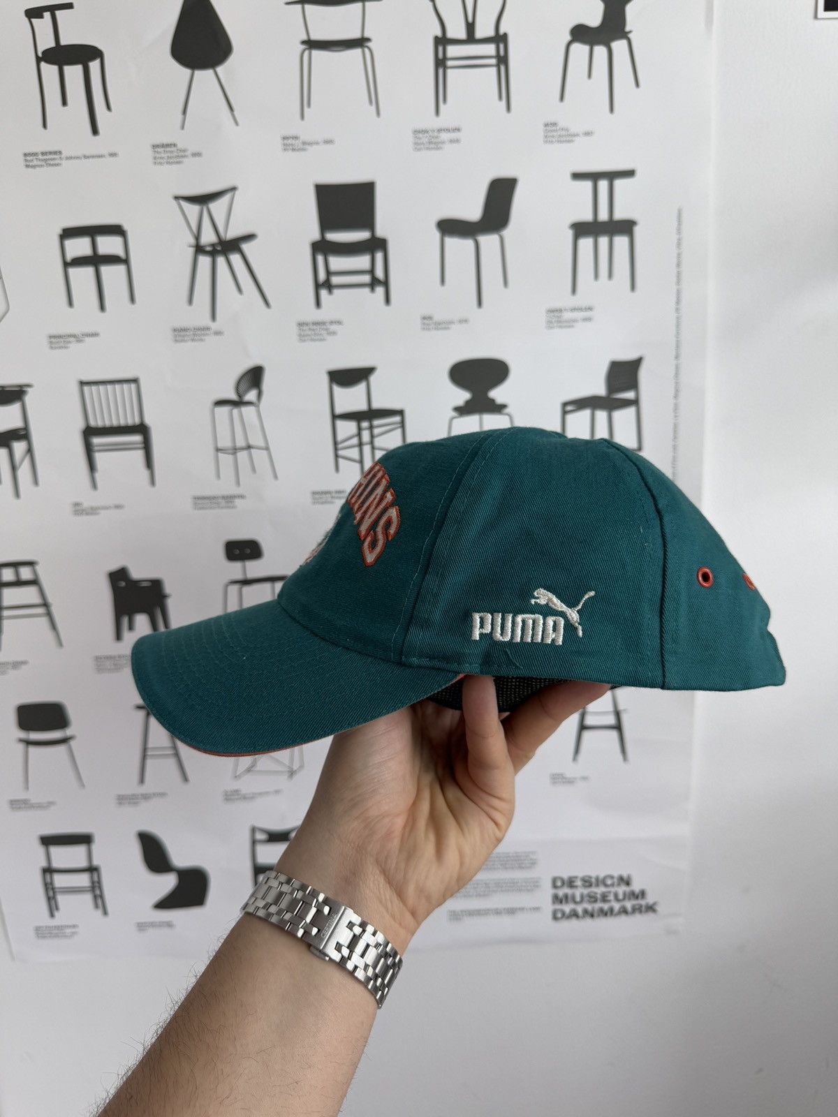 NFL × Puma × Vintage Vintage 90s Puma Miami Dolphins NFL cap hat y2k usa retro Size ONE SIZE - 5 Thumbnail