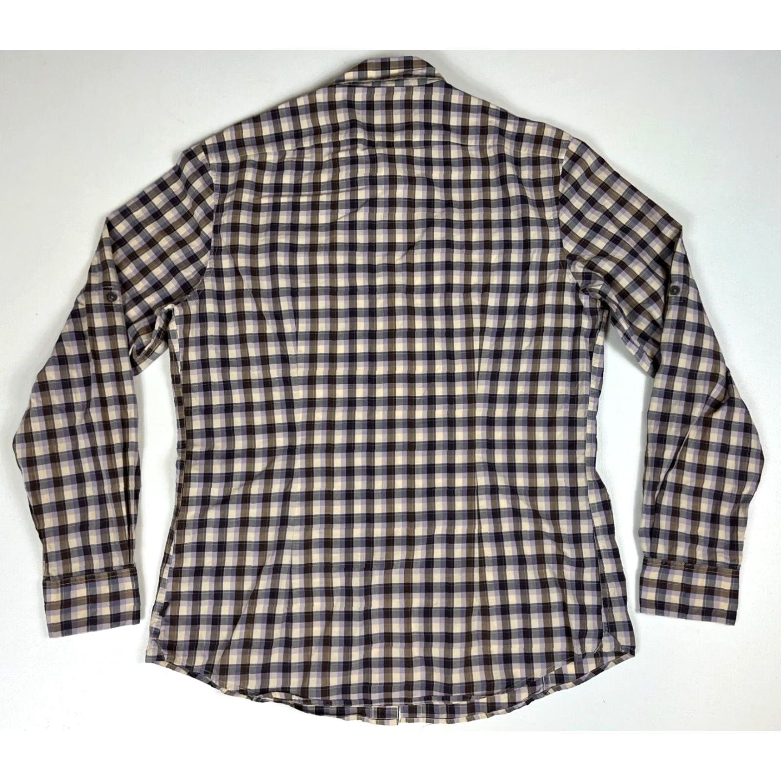 John Varvatos VINTAGE John Varvatos Button-Up Shirt Plaid XS? Size US M / EU 48-50 / 2 - 3 Thumbnail