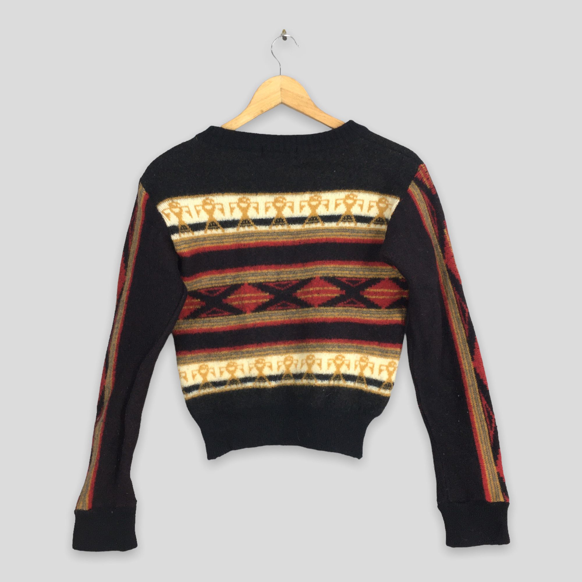 Engineered Garments Nepenthes Hogg Japan Abstract Navajo Women Wool Knitwear XS Size XS / US 0-2 / IT 36-38 - 9 Thumbnail