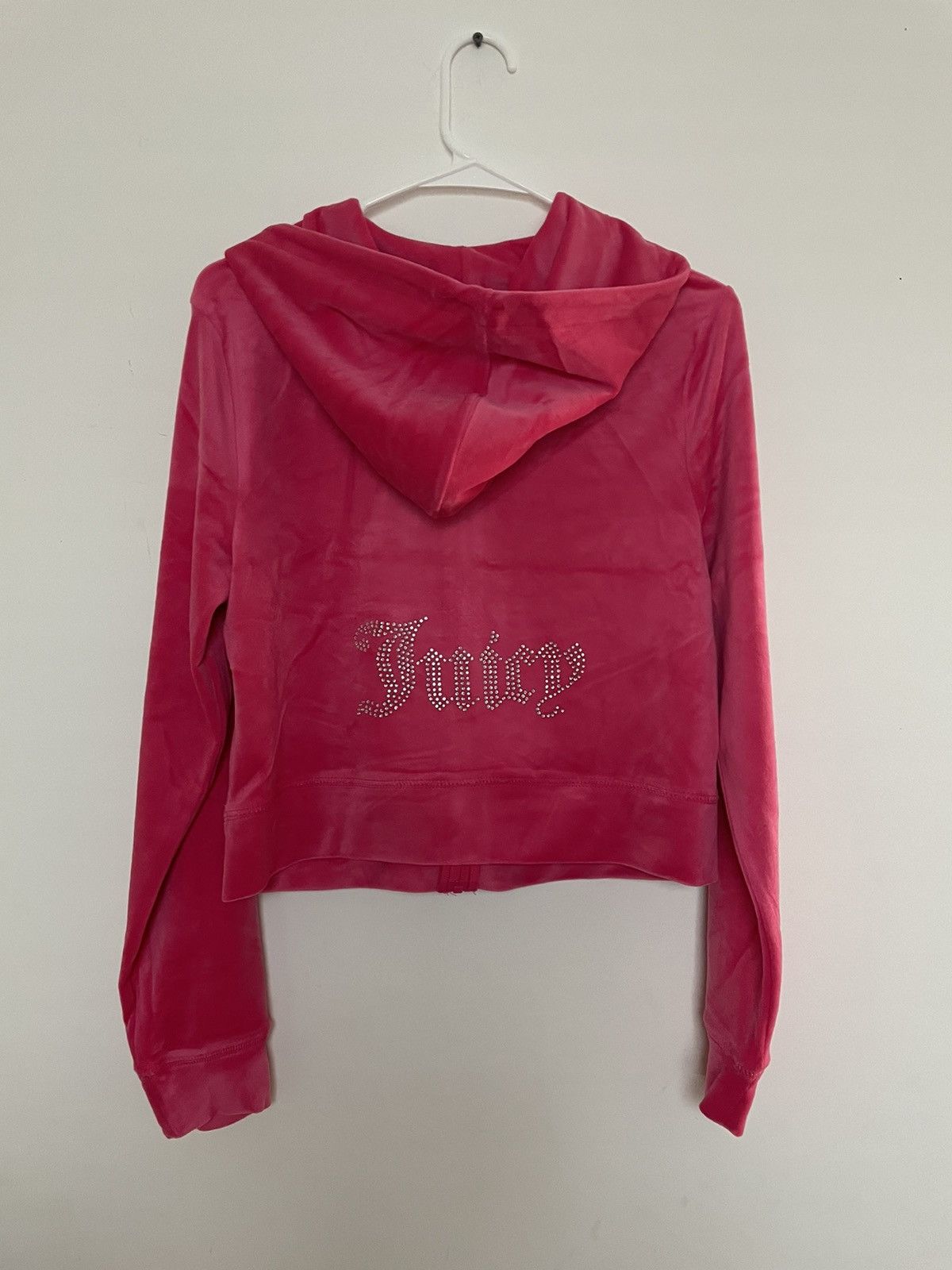 Juicy Couture JUICY COUTURE Velour OG Bling Tracksuit Hoodie & Pant Set Size L / US 10 / IT 46 - 3 Thumbnail