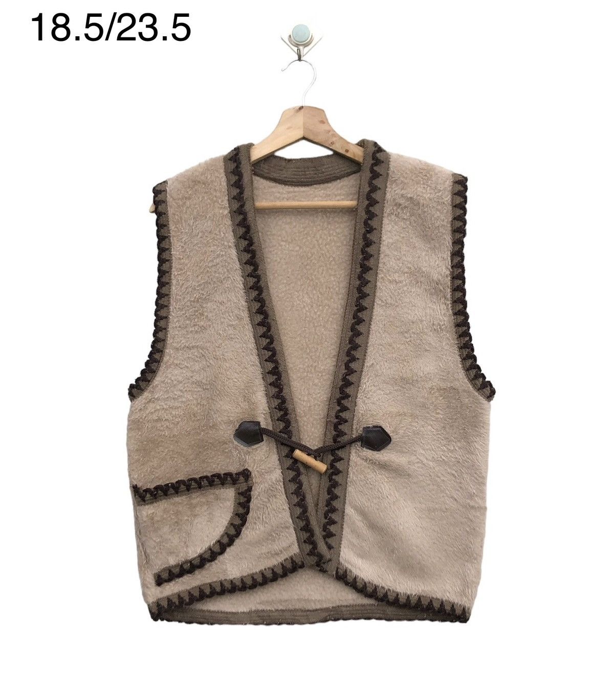 Vintage RARE🔥 Vintage Wool Vests Size US S / EU 44-46 / 1 - 1 Thumbnail