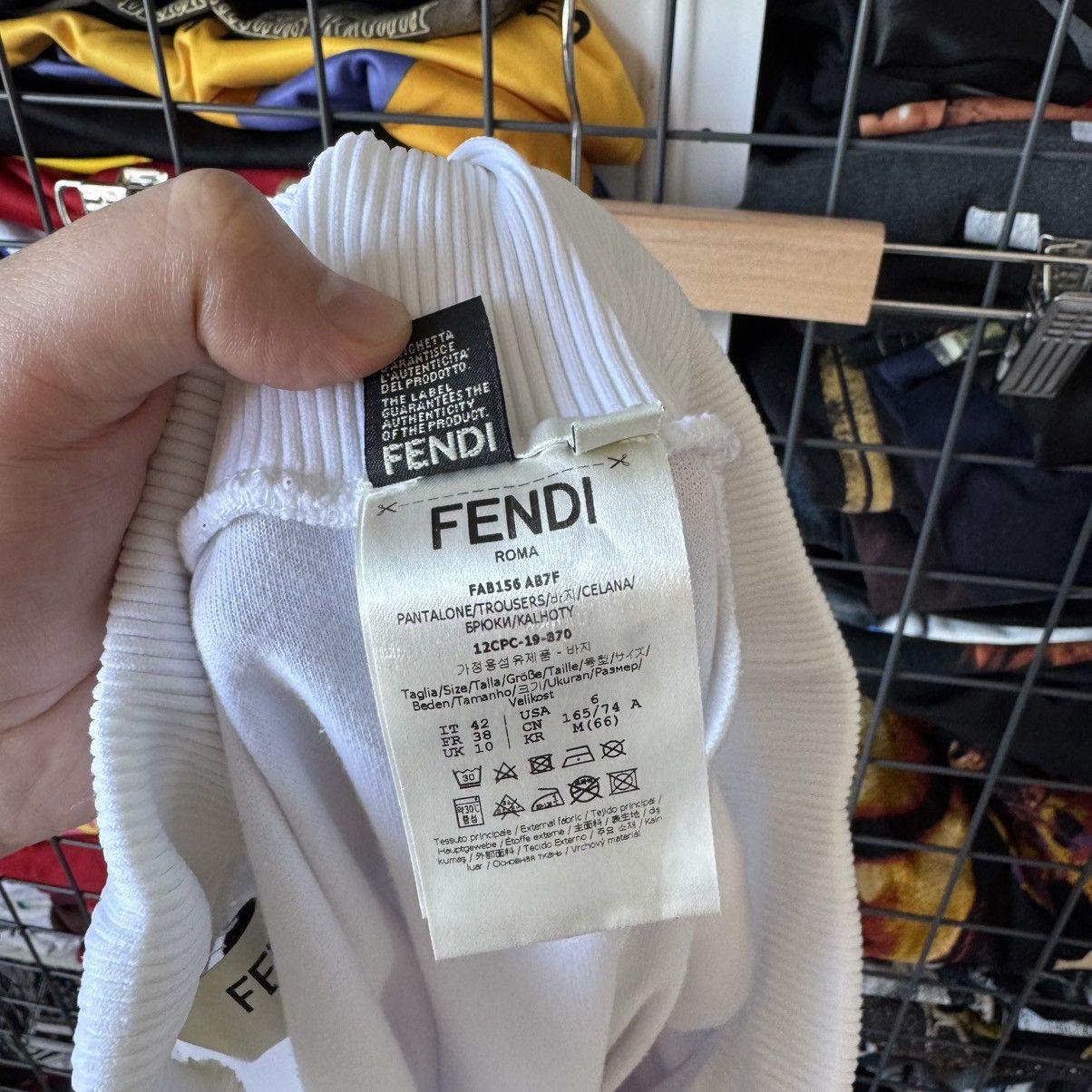 Fendi Fendi Sport Suit Jacket FAF069 Joggers FAB156 Size 28" / US 6 / IT 42 - 14 Thumbnail
