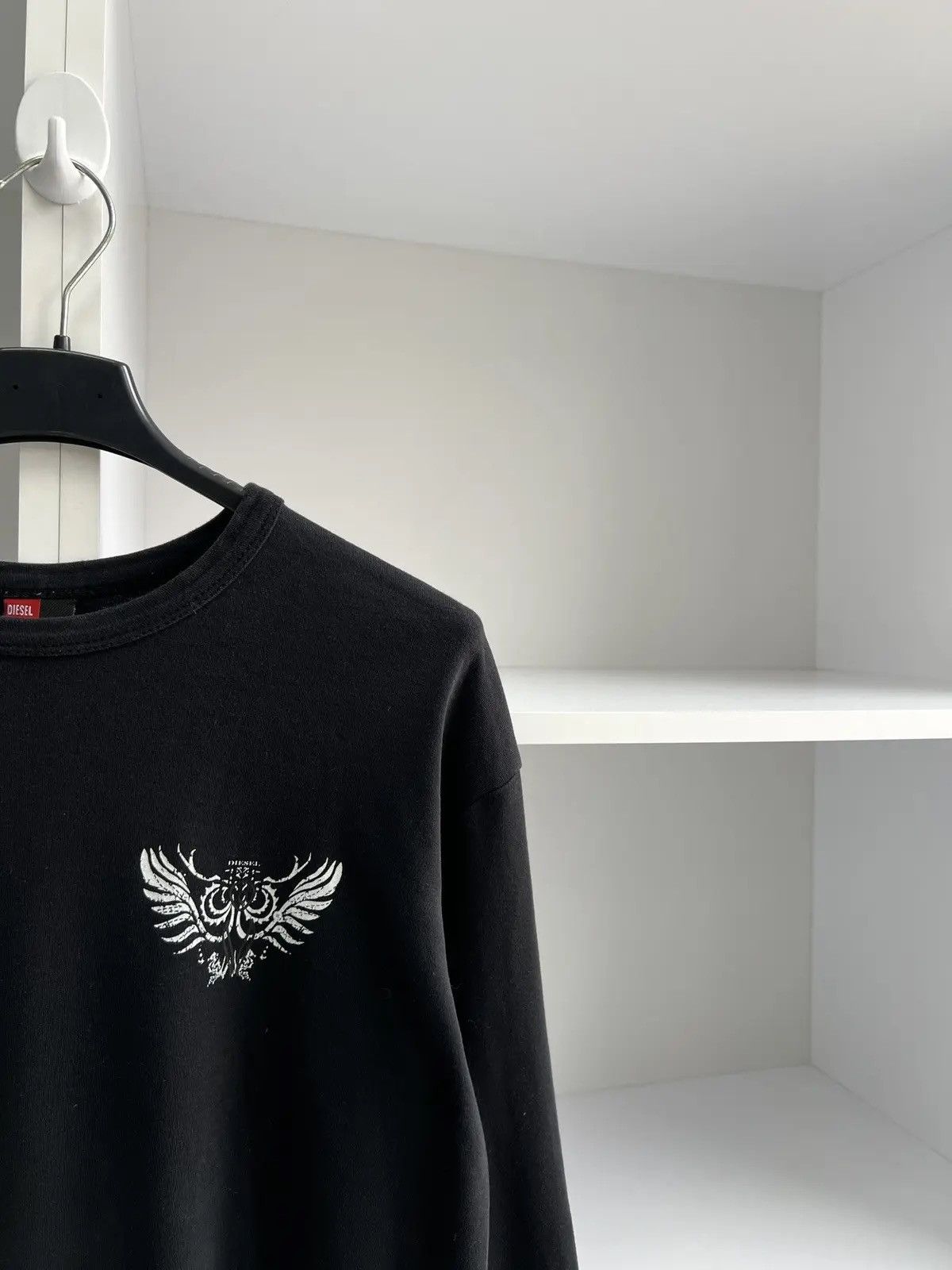 Designer × Diesel × Vintage Vintage Diesel Archival Japanese Long sleeve T-Shirt Size US S / EU 44-46 / 1 - 4 Thumbnail