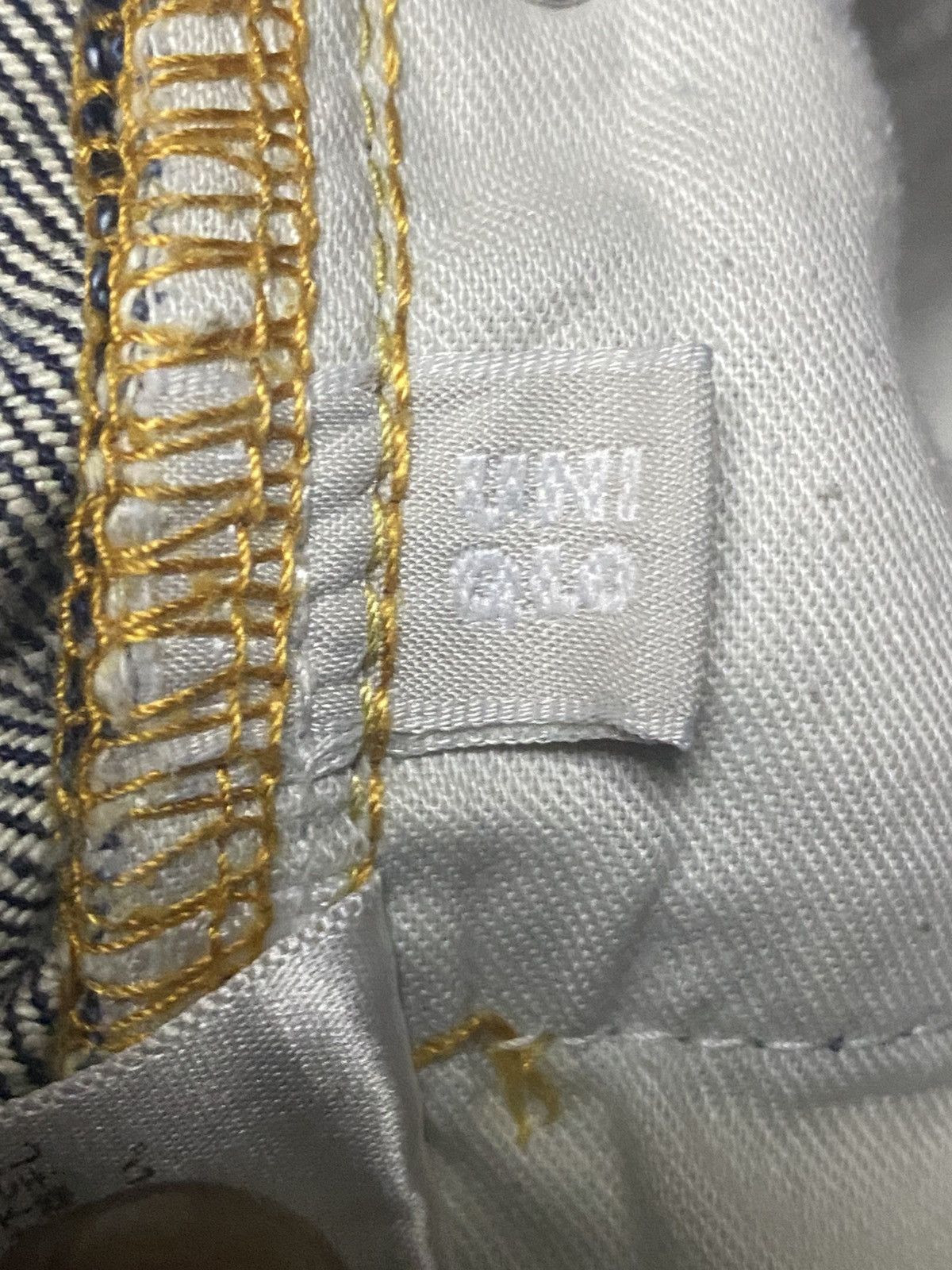 Uniqlo Vintage Japanese Brand Uniqlo Faded Wash Slim Skinny Jeans Size US 33 - 11 Thumbnail