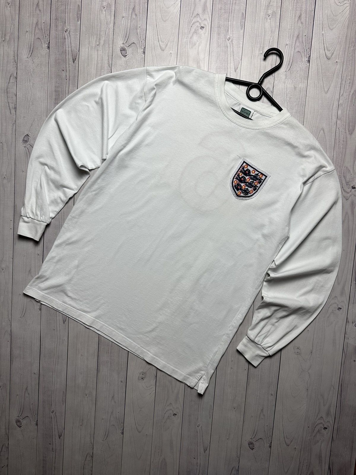 Vintage Vintage retro soccer jersey long sleeve size XL Size US XL / EU 56 / 4 - 1 Thumbnail