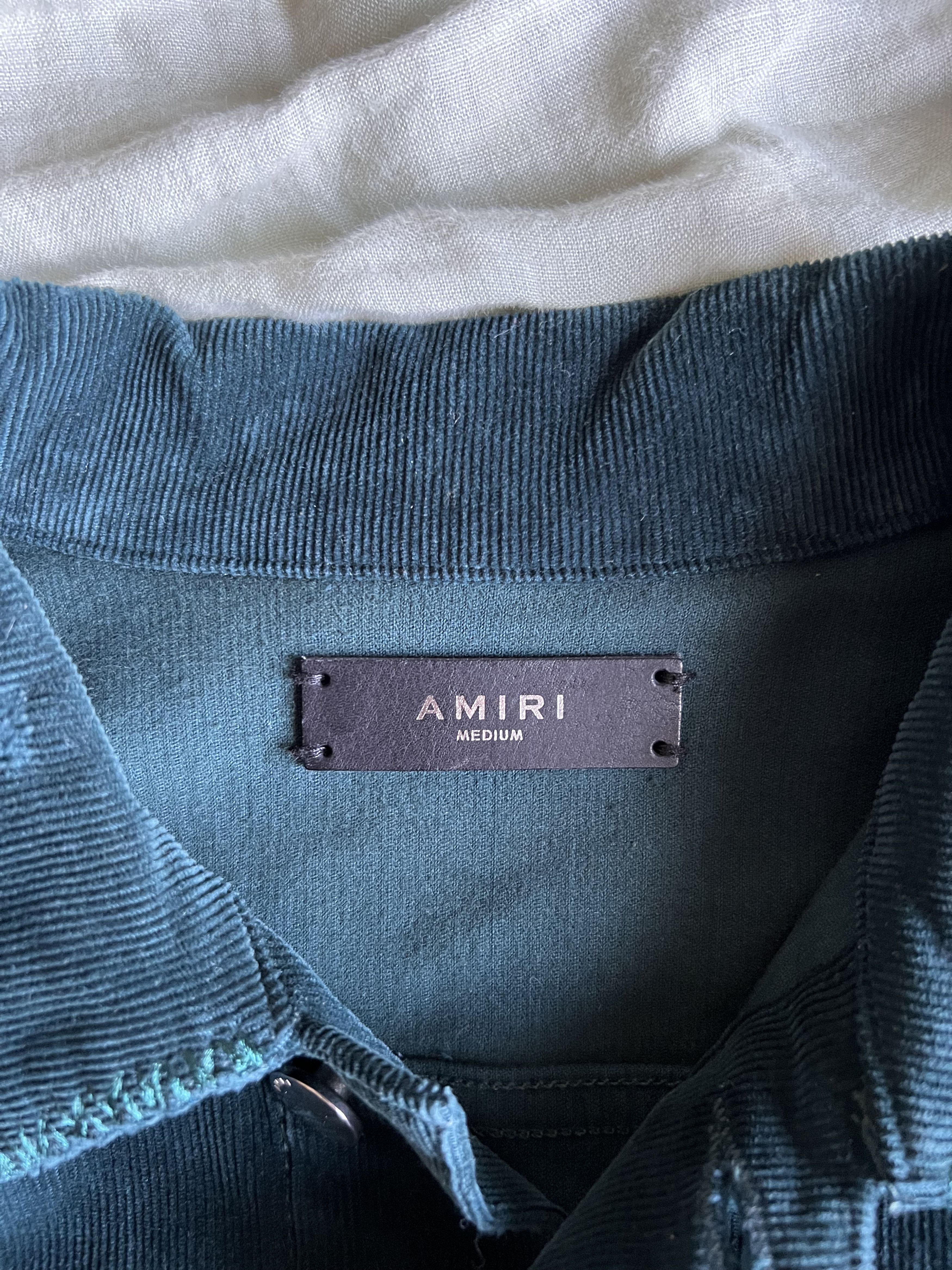 Amiri Amiri Corduroy Wranger Jacket in Green Size US M / EU 48-50 / 2 - 10 Thumbnail