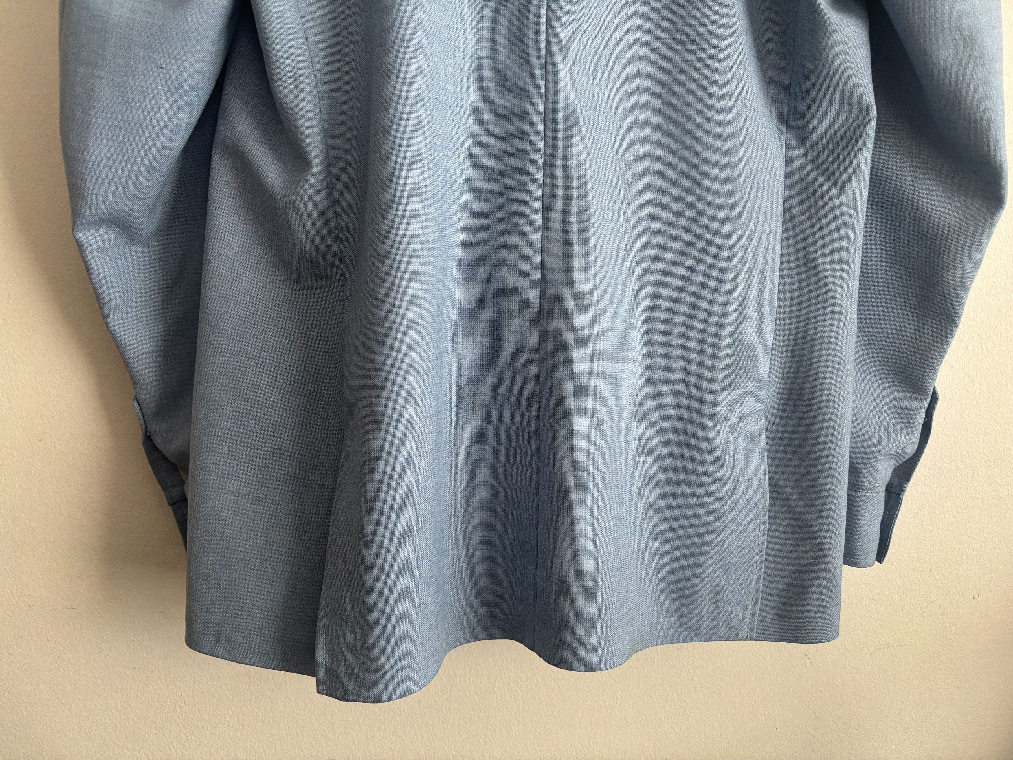 Vintage Mac-Mor Sky Blue Leisure Shirt Jacket/ Overshirt-40/ Medium Size US M / EU 48-50 / 2 - 9 Thumbnail