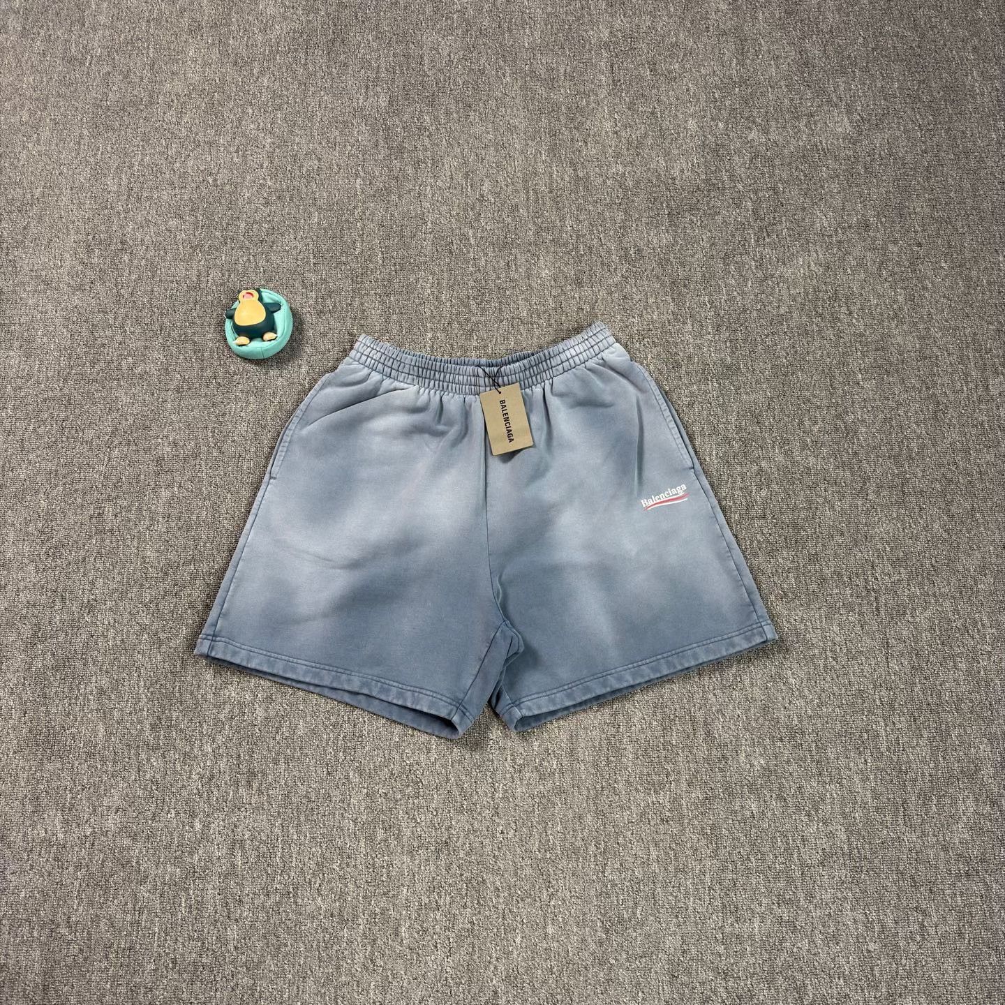 Balenciaga Balenciaga Coke Print Logo Blue Shorts Size US 26 / EU 42 - 1 Thumbnail