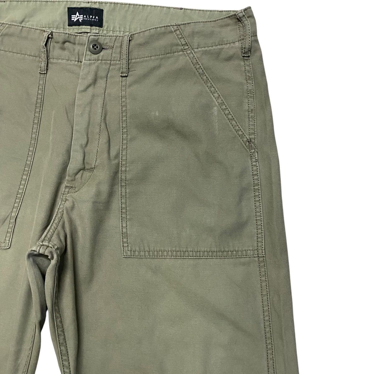 Alpha Industries Vintage Alpha Industries Fatigue Pants Size US 35 - 5 Thumbnail