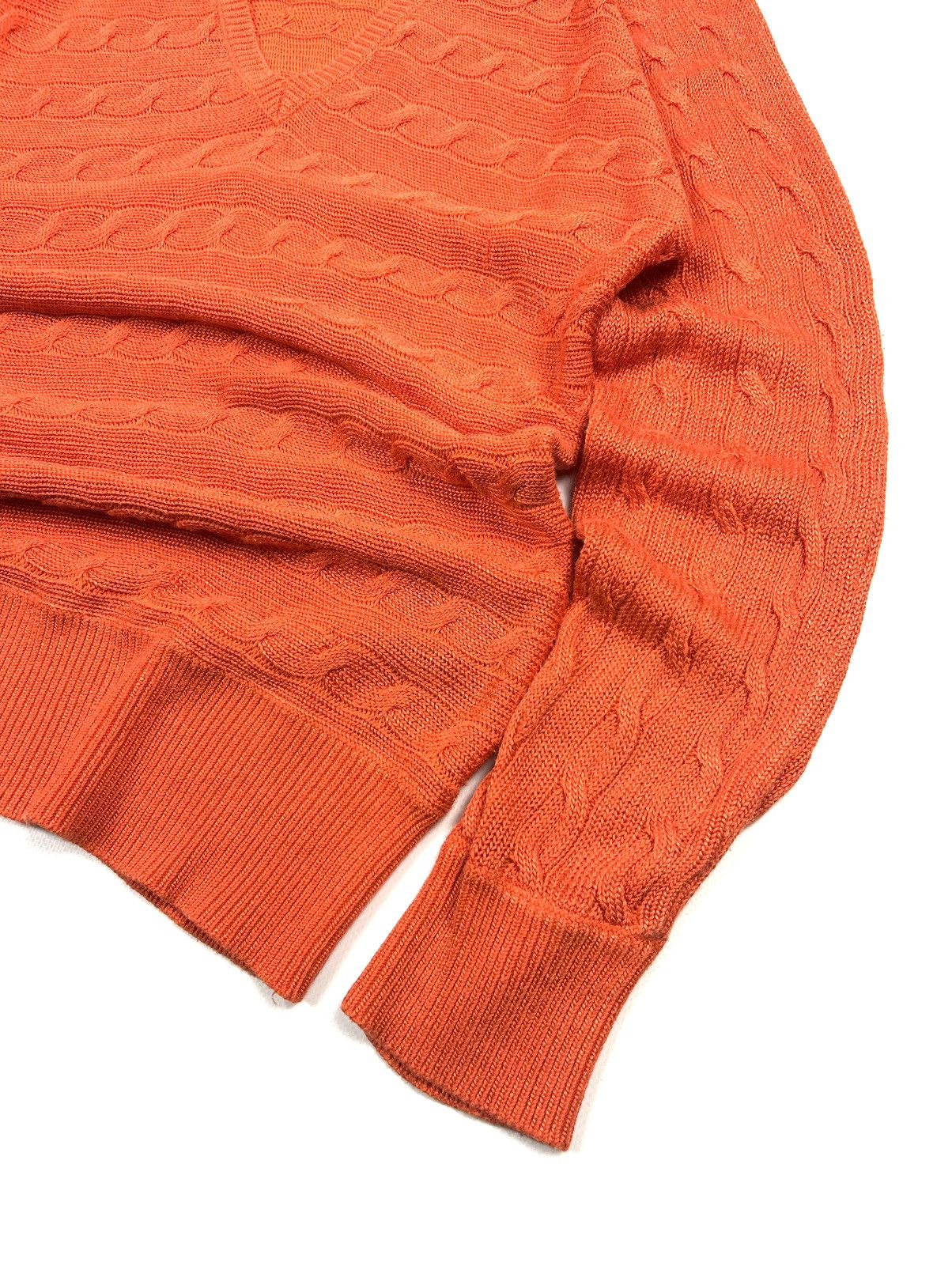Ralph Lauren Vintage Ralph Lauren LRL Oranger Knit Sweater Women’s L Y2K Size L / US 10 / IT 46 - 8 Thumbnail