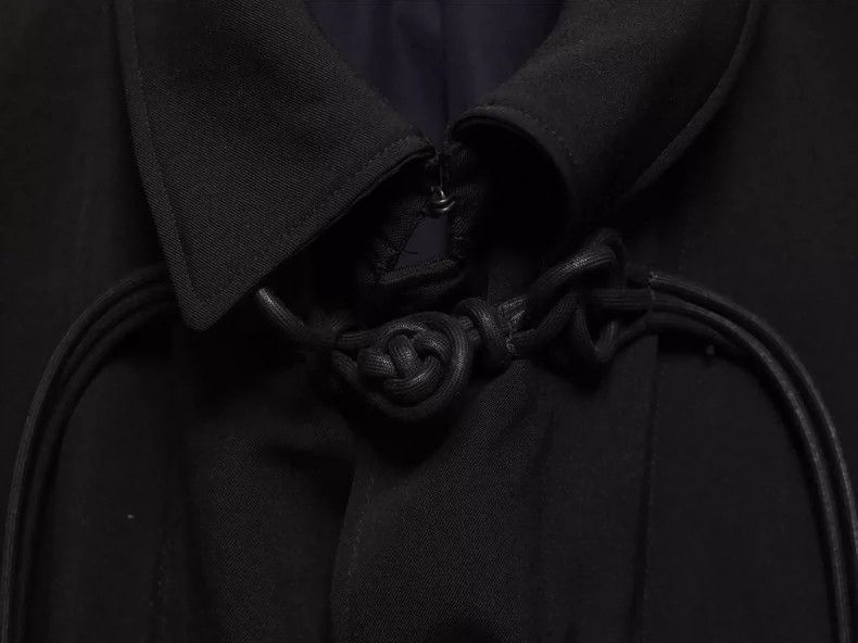 Yohji Yamamoto Yohji Yamamoto 2019AW star embroidered buttoned asymmetric Size US L / EU 52-54 / 3 - 3 Thumbnail