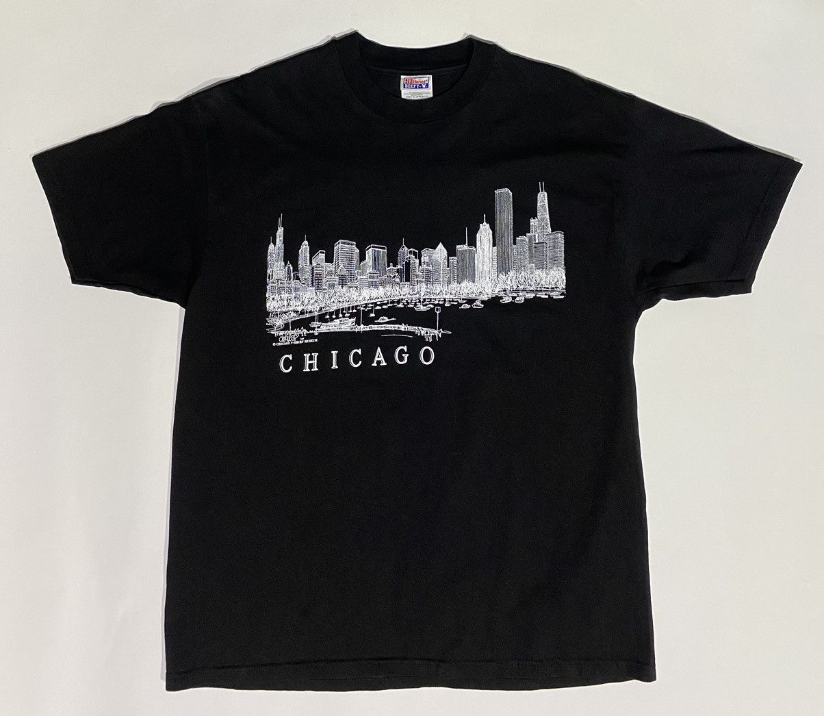 Vintage Chicago Tourist T-shirt Size XL - Double Sided Graphic Size US XL / EU 56 / 4 - 3 Thumbnail