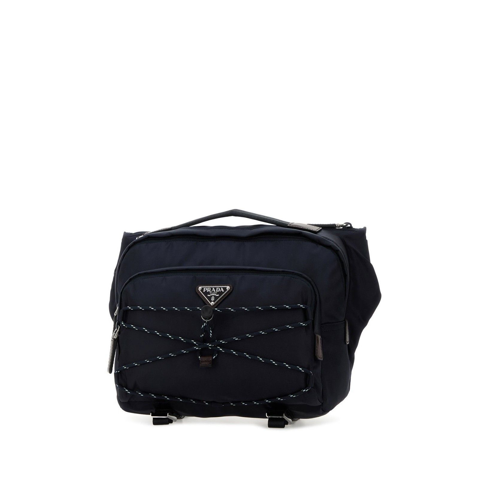 Prada PRADA $2800 Navy Speedrock Shoulder Bag Bag New & Authentic Size ONE SIZE - 2 Thumbnail