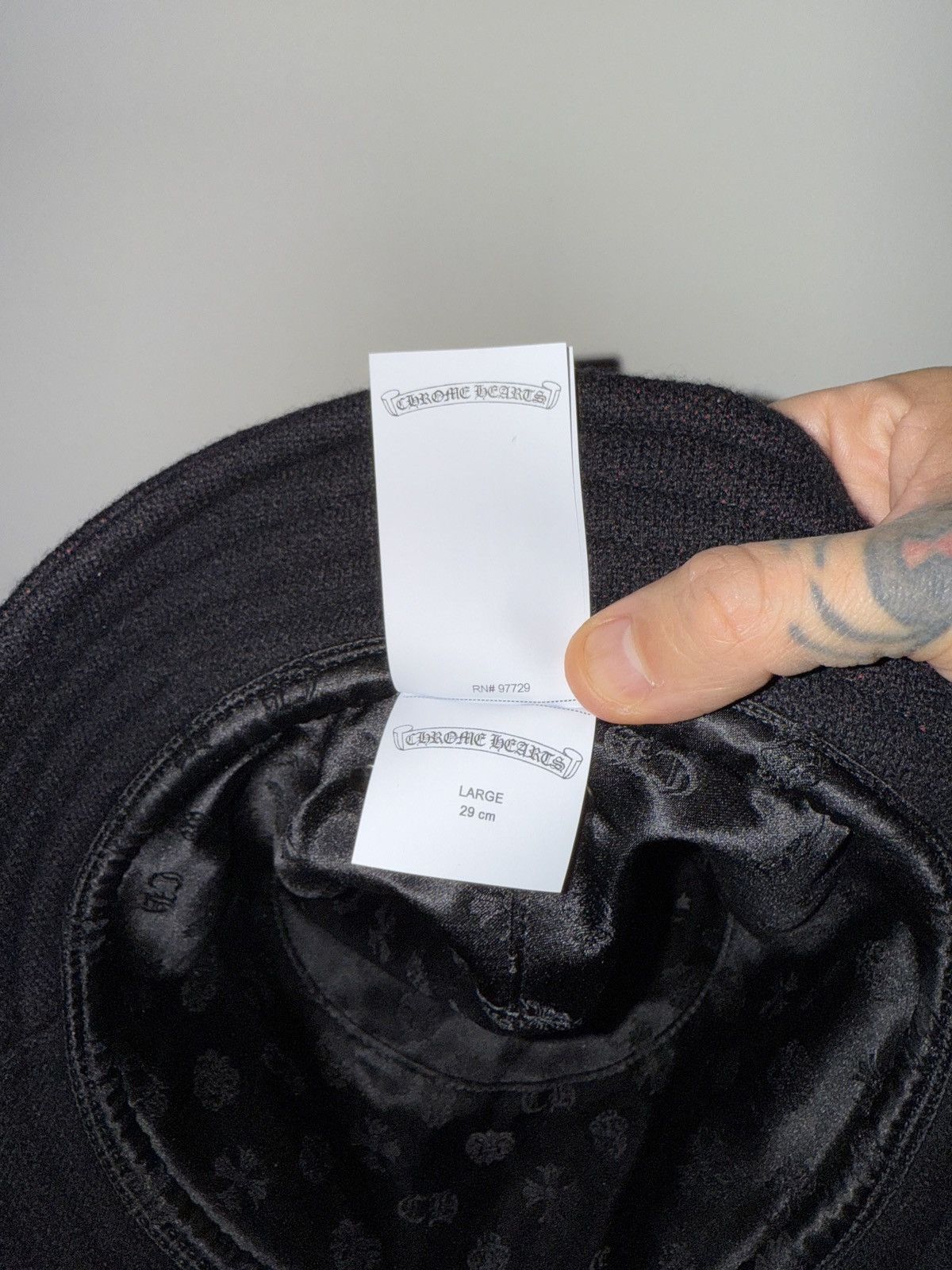 Chrome Hearts Chrome hearts cashmere logo bucket hat Size ONE SIZE - 8 Thumbnail