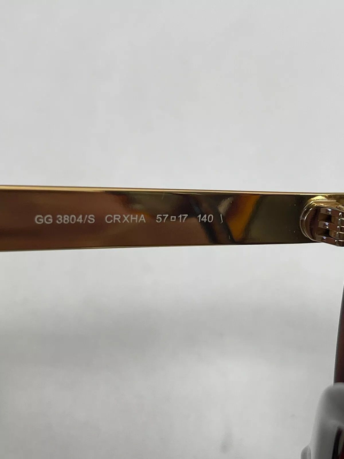 Gucci GUCCI GG3804S DAMASCATO Filigree Havana Gold Sunglasses 3804 Size ONE SIZE - 2 Thumbnail