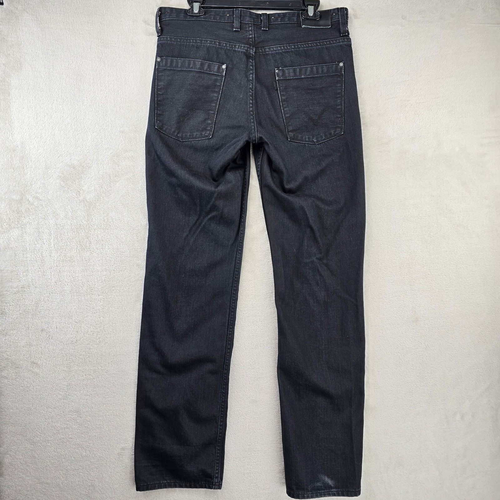 Levi's Vtg Levis Blue Star Jeans Men's 32x34 (Fits 34x33) Denim Size US 34 / EU 50 - 7 Thumbnail