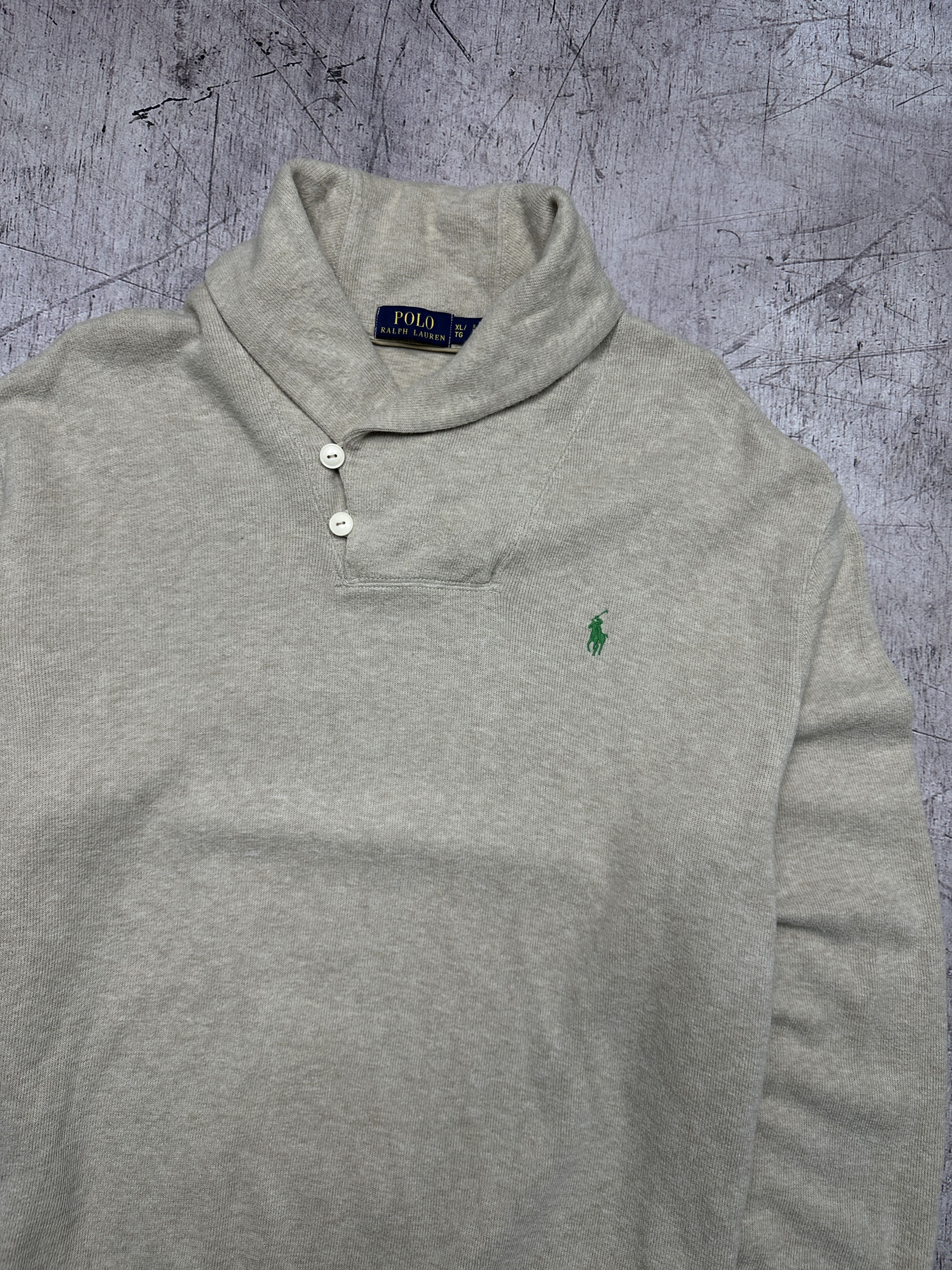 Polo Ralph Lauren × Ralph Lauren Polo Ralph Lauren Mens Cardigan Sweater Sweatshirt Size US XL / EU 56 / 4 - 2 Thumbnail