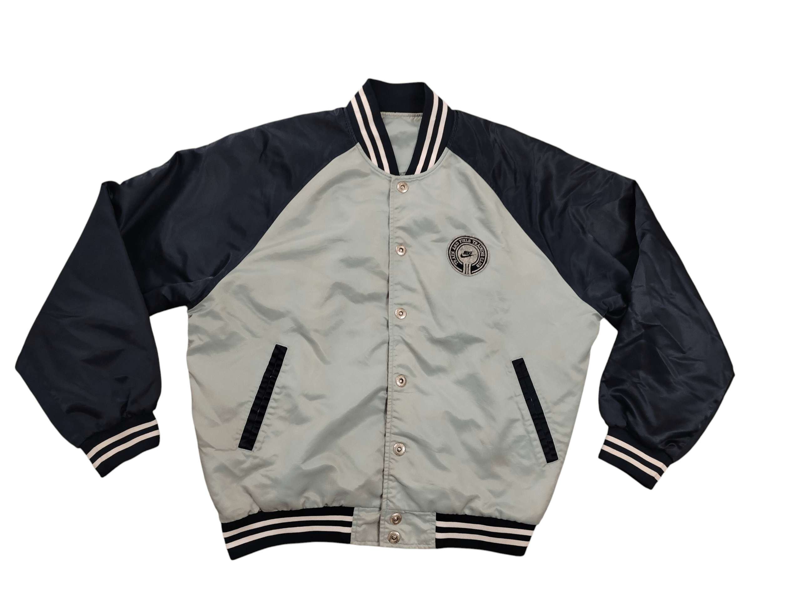Nike Vintage Y2K Nike Varsity Jacket Size US L / EU 52-54 / 3 - 1 Thumbnail