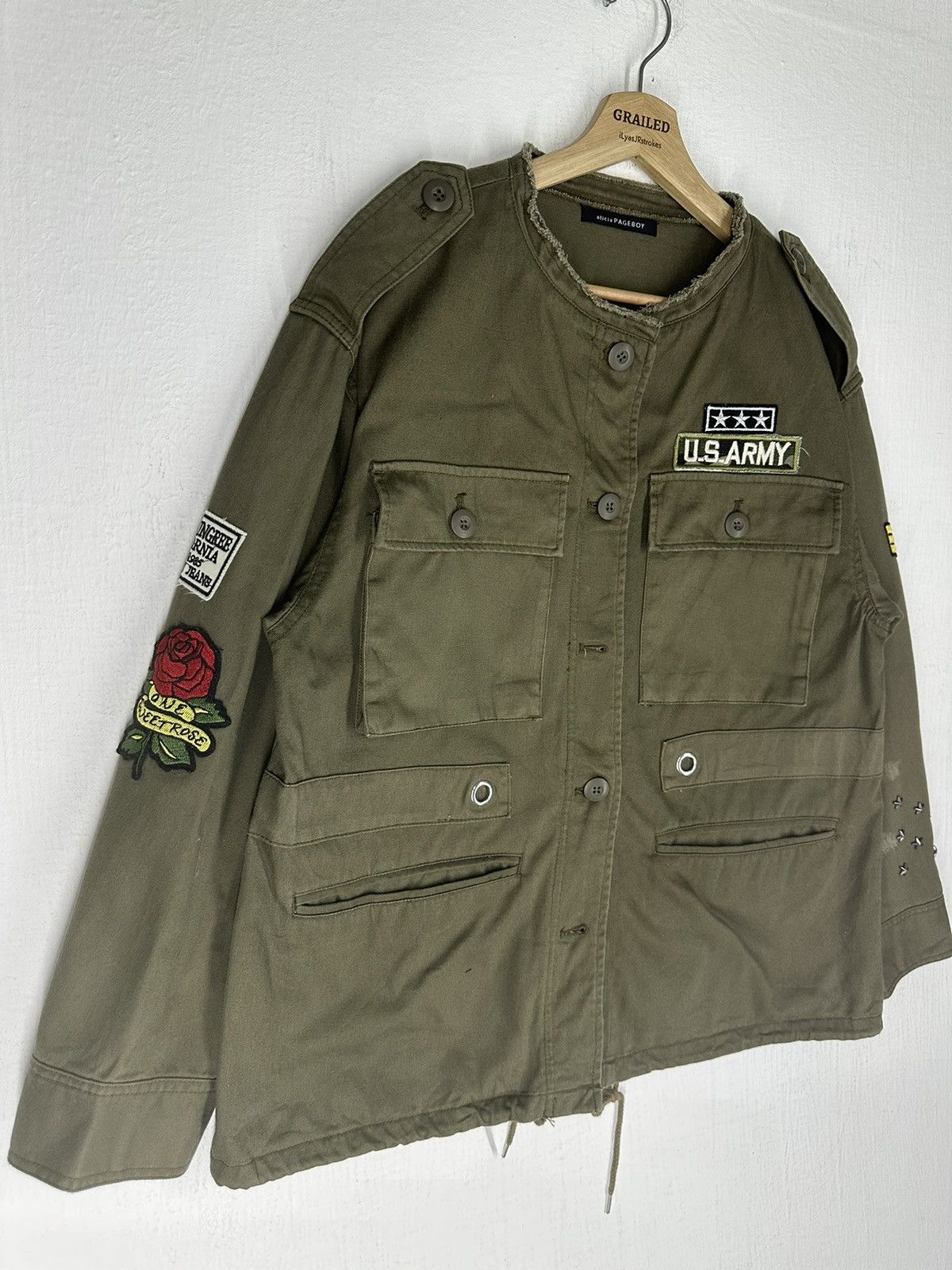 If Six Was Nine × Vintage Vintage Alicia Pageboy Us Army Jacket Size US M / EU 48-50 / 2 - 2 Thumbnail