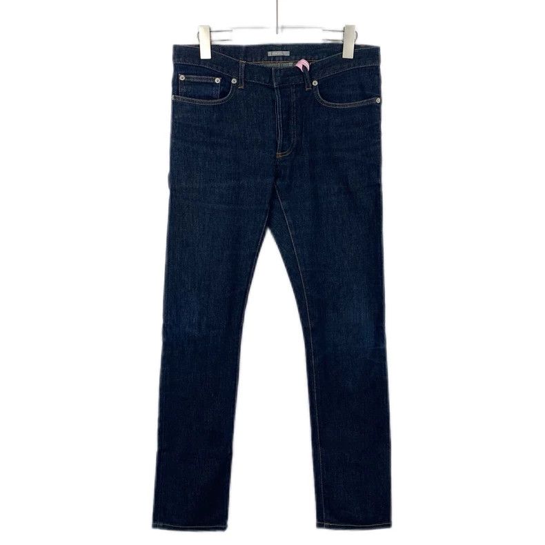 Dior Dark Blue Bee Logo Denim Pants-dmc Size US 30 / EU 46 - 1 Thumbnail