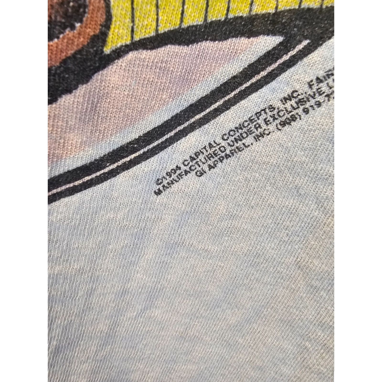 Vintage VINTAGE 94' THE PERFECT MAN GINGER COOKIE MAN CARTOON COTTON T-SHIRT SZ XLARGE Shirt Mens XL Gray Cotton Cartoon 90s Size US XL / EU 56 / 4 - 4 Thumbnail