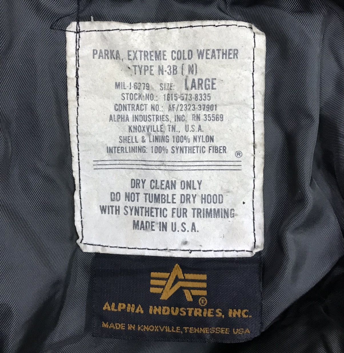 Alpha Industries × Vintage Vintage Alpha INDUSTRIES Made In Usa Parkas Size US XXL / EU 58 / 5 - 15 Thumbnail