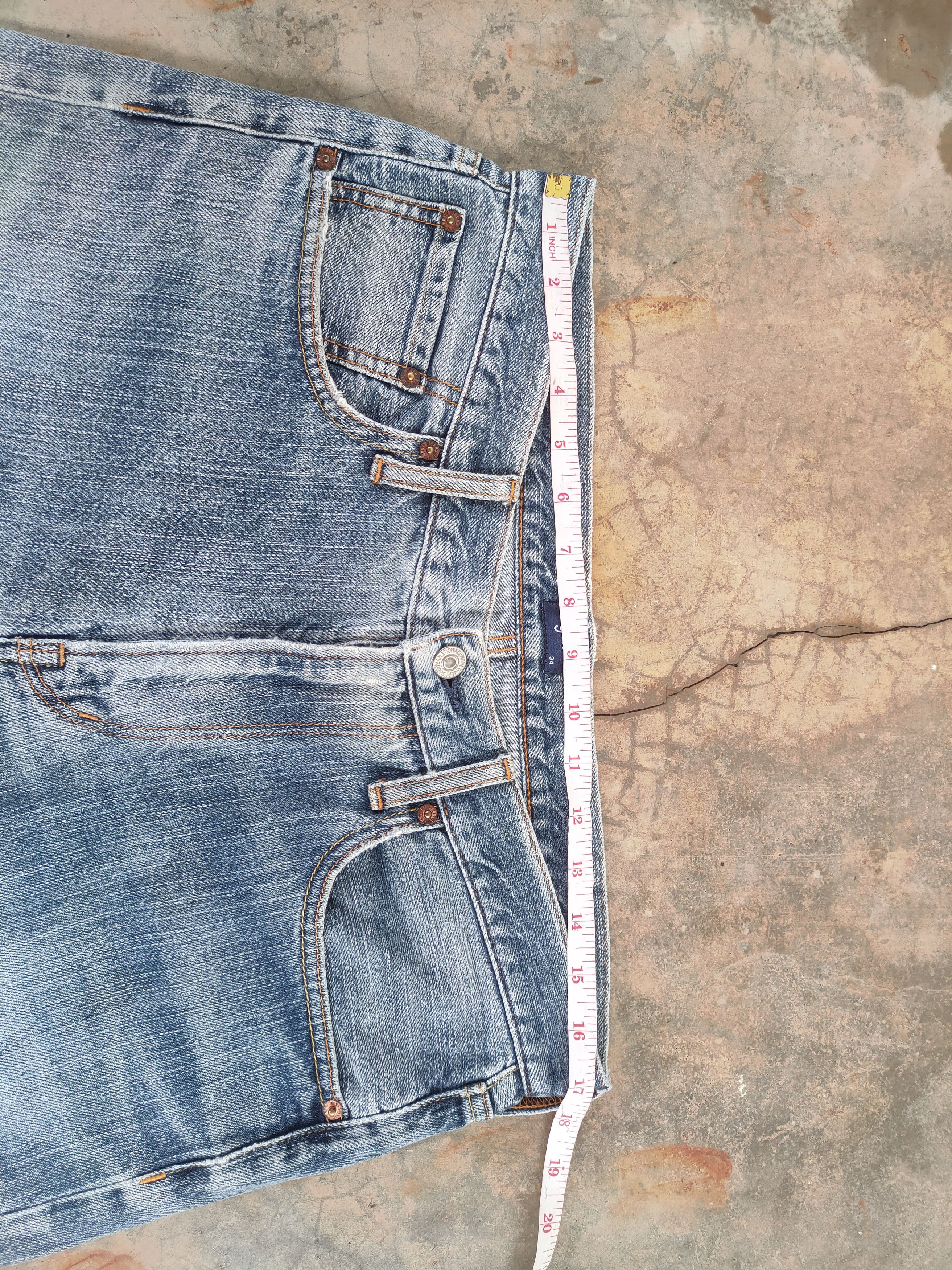 Japanese Brand VINTAGE JAPANESE FADED DISTRESSED JEANS PANTS Size US 34 / EU 50 - 6 Thumbnail
