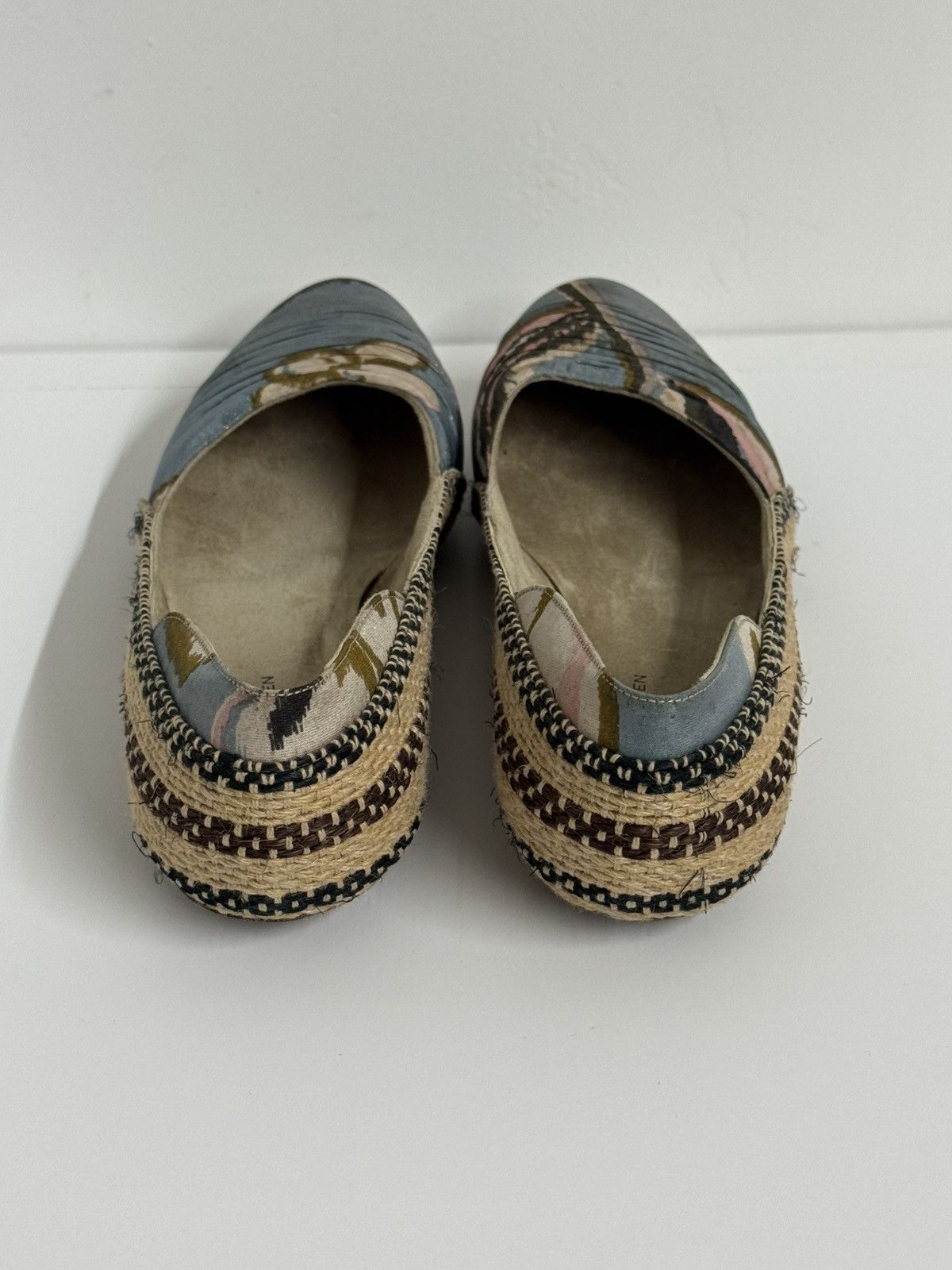 Dries Van Noten Dries Van Noten Printed Espadrille Flats Size 38 Size US 8 / IT 38 - 7 Thumbnail