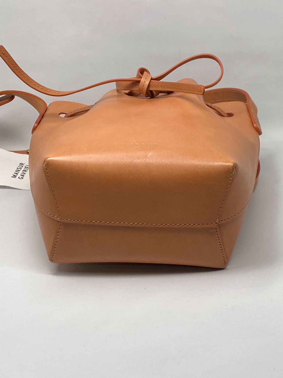 Mansur Gavriel Mansur Gavriel Mini Mini Leather Bucket Bag Size ONE SIZE - 7 Thumbnail