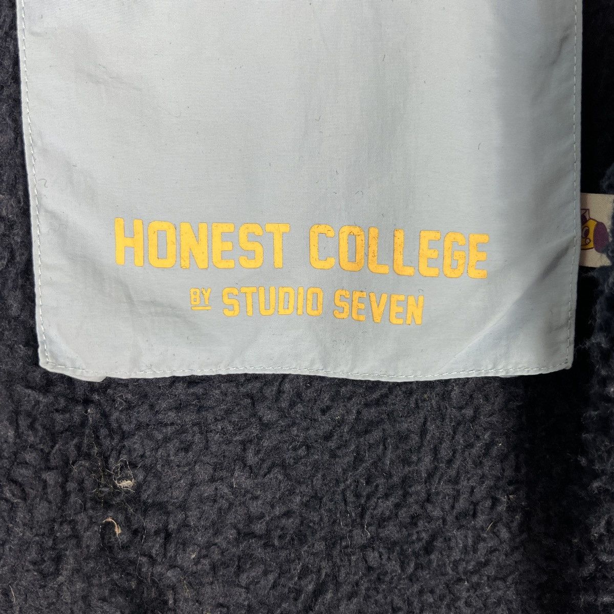 Studio Seven 🔥HONEST COLLEGE FOOTBALL TEAM BY STUDIO SEVEN FLEECE JACKET Size US M / EU 48-50 / 2 - 16 Thumbnail