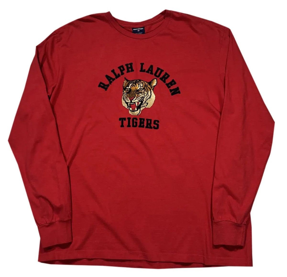 Polo Ralph Lauren Vintage Polo Sport Ralph Lauren Tigers Long Sleeve Shirt L Size US L / EU 52-54 / 3 - 1 Thumbnail