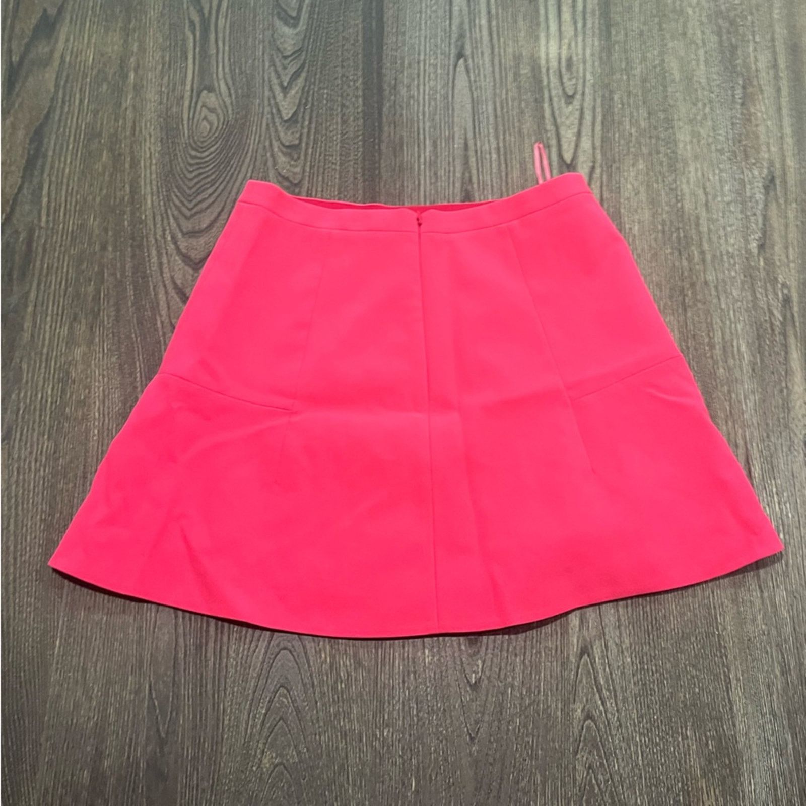J.Crew J.Crew A-Line Mini Skirt High Rise Back Zip Stretch Lined 6 Size 28" / US 6 / IT 42 - 4 Thumbnail