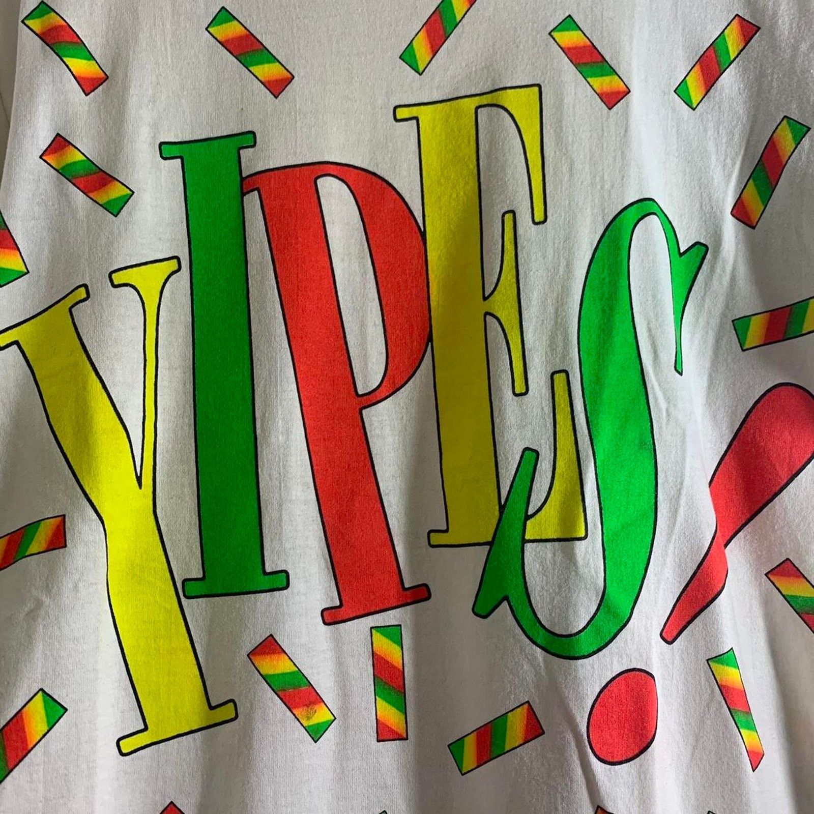 Other vintage 1987 FRUIT STRIPES GUM single stitch AOP tee shirt L Size US L / EU 52-54 / 3 - 4 Thumbnail