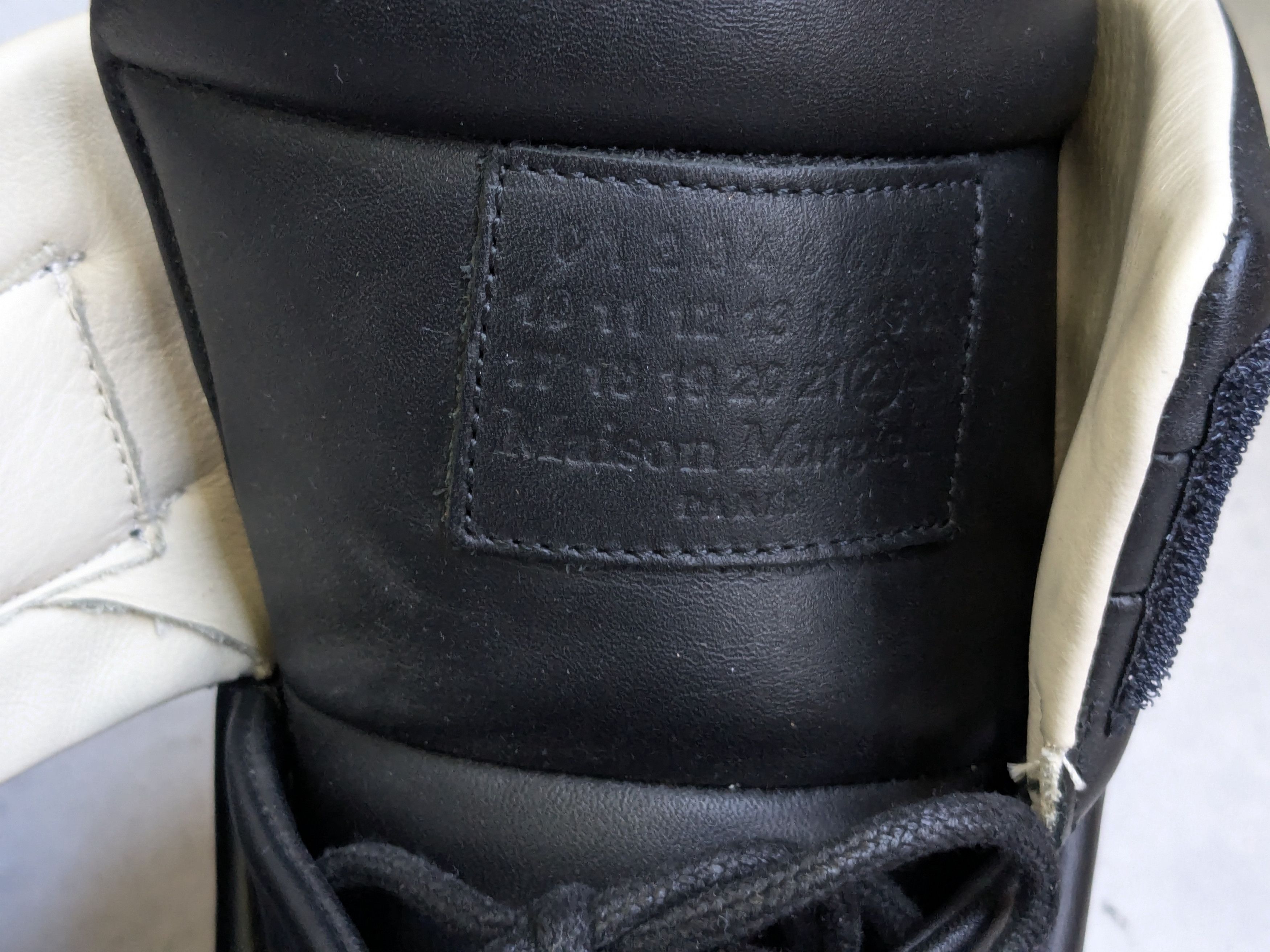 Maison Margiela Maison Margiela Future Black 12 45 High Tops Leather Size US 12 / EU 45 - 6 Thumbnail