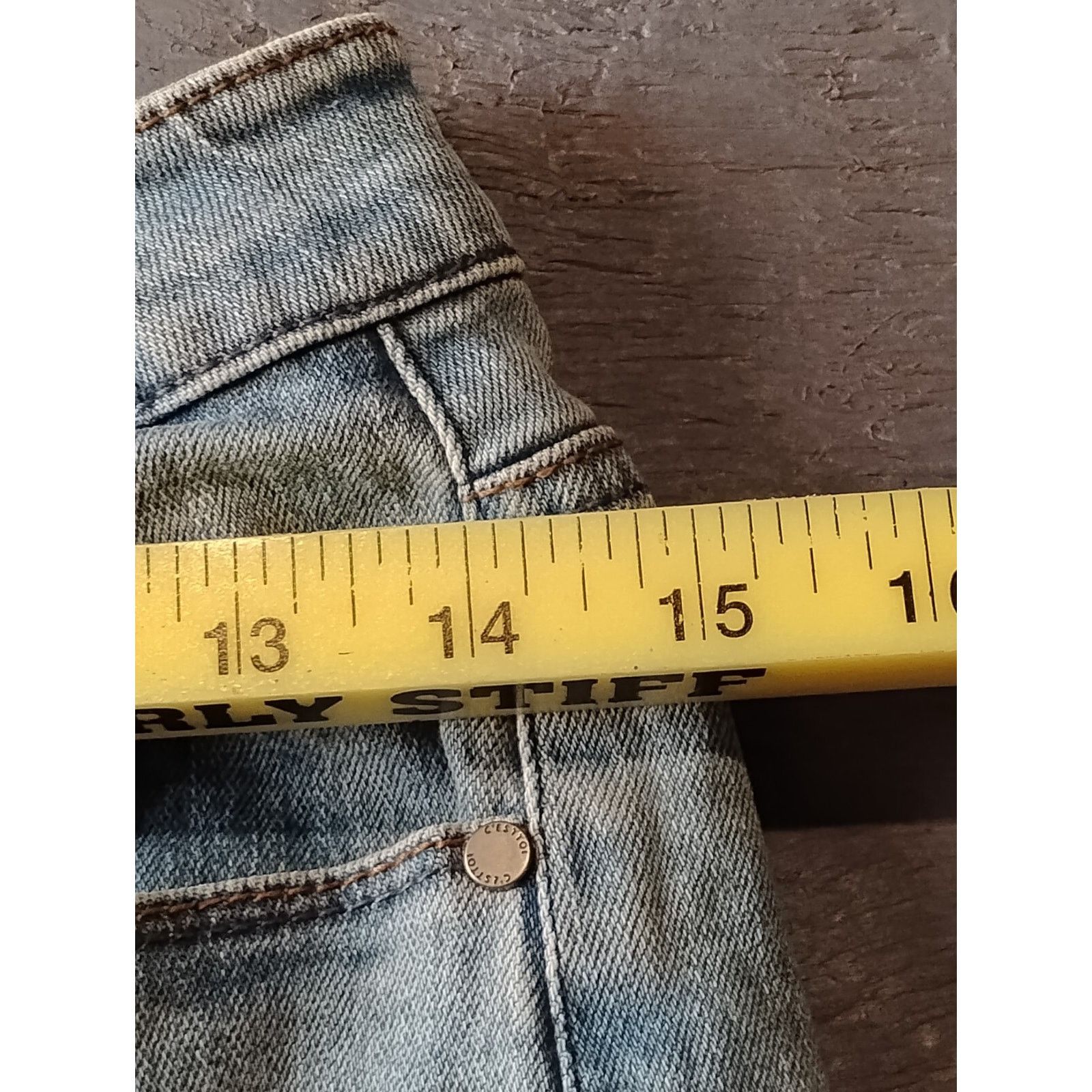 Black Label Black Label C' Est Toi Women's (Medium) Denim Shorts Size 34" / US 12 / IT 48 - 6 Thumbnail