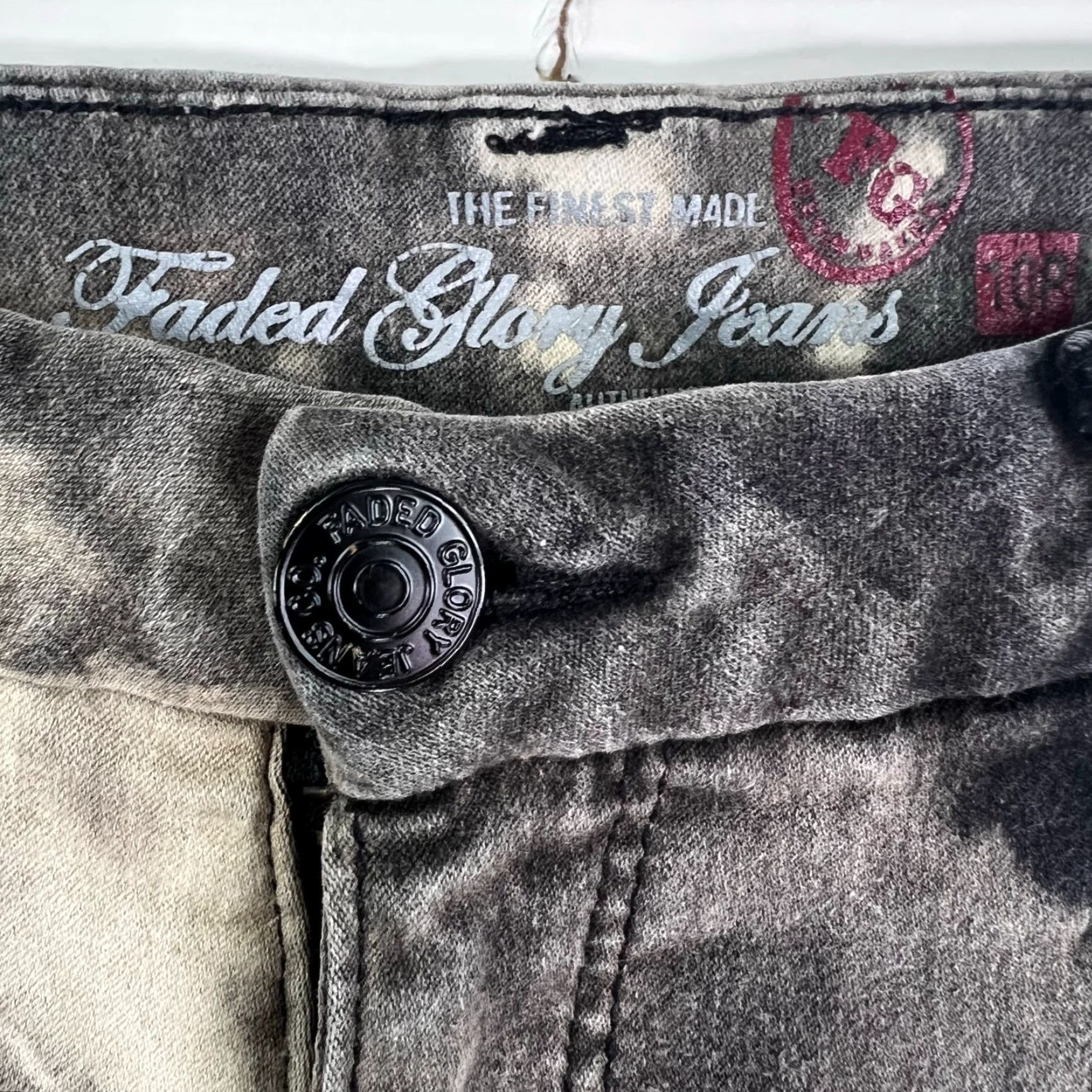 Faded Glory Faded Glory Tie Dye Pants Siz 10P Black Brown Size 32" / US 10 / IT 46 - 4 Thumbnail
