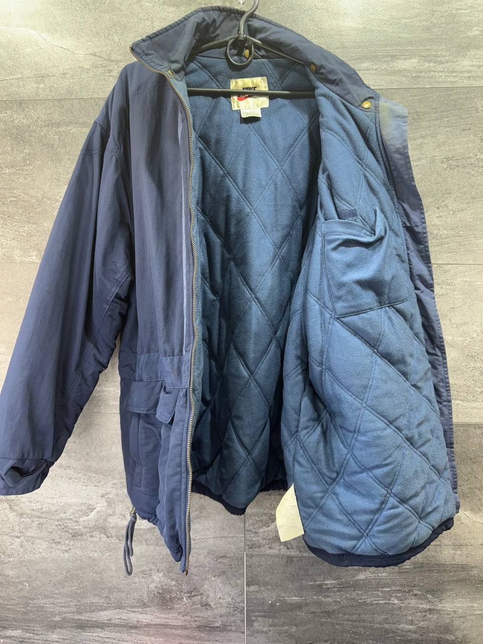 Vintage Vintage Nike Down Puffer Jacket Centr Big Logo Swoosh Drill Size US L / EU 52-54 / 3 - 12 Thumbnail