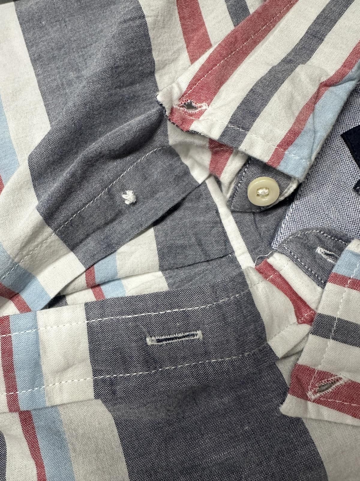 Tommy Hilfiger Stylish Striped Short-Sleeve Shirt by Tommy Hilfiger Size US L / EU 52-54 / 3 - 5 Thumbnail