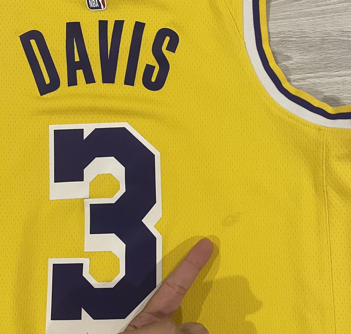 Nike Nike Los Angeles Lakers Anthony Davis #3 Jersey Men’s Medium Size US M / EU 48-50 / 2 - 7 Thumbnail