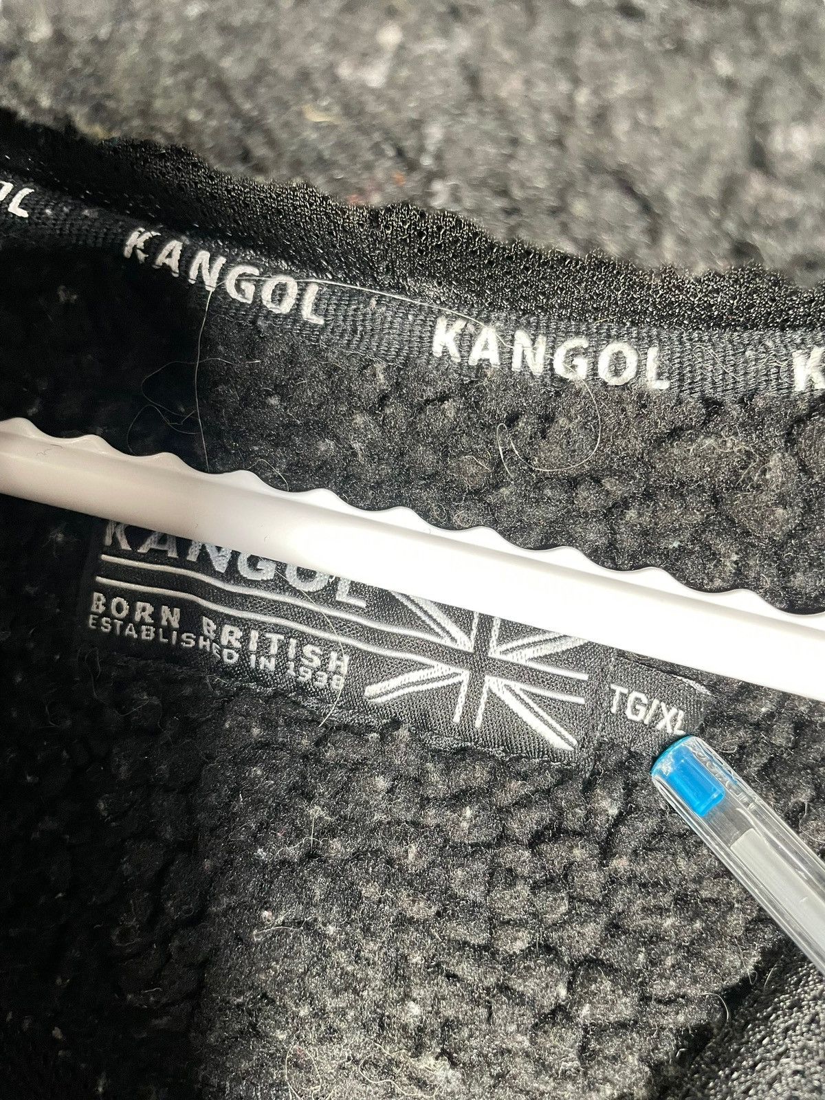 Vintage Kangol Deep Pile Hoodie