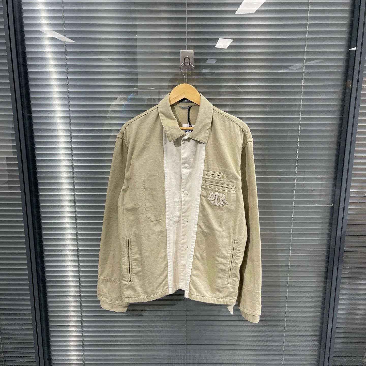 Dior Dior Logo Embroidery Panelled Jacket 48 99 New Size US M / EU 48-50 / 2 - 1 Thumbnail