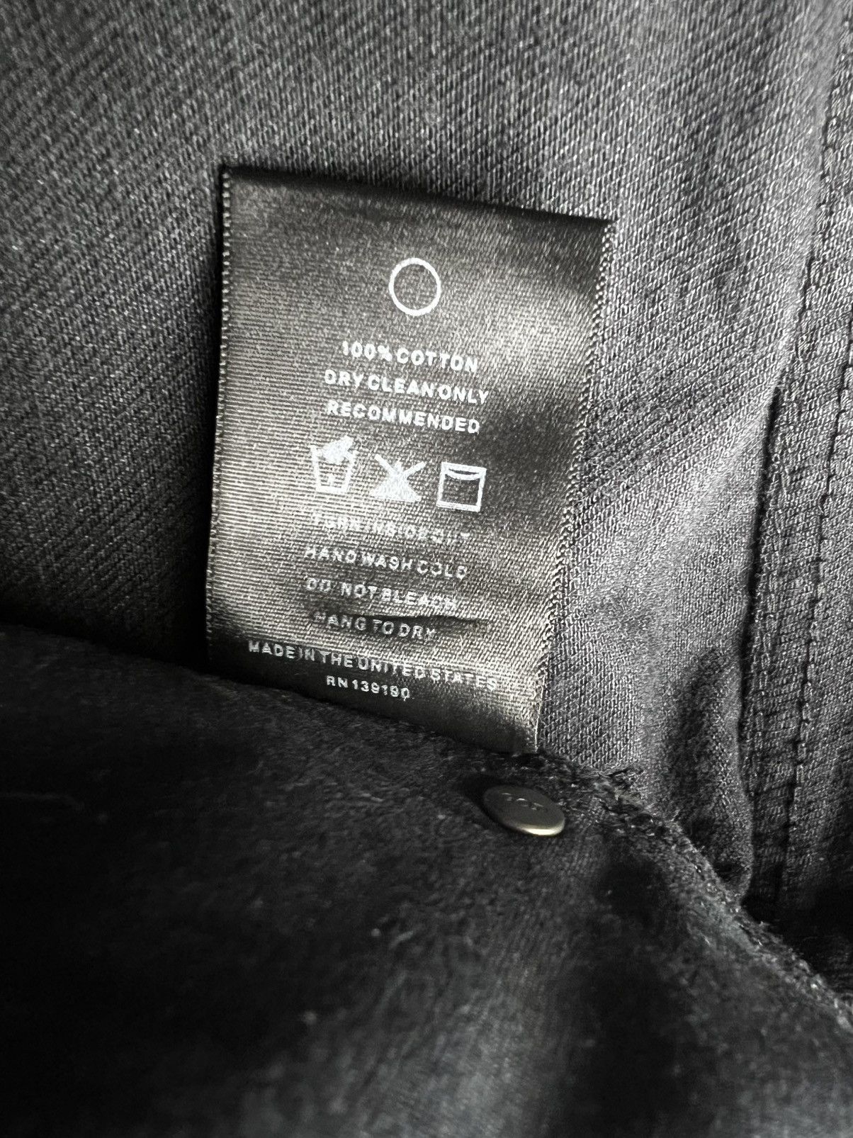 Fear of God Fear of God Distressed Black Denim Size US 32 / EU 48 - 10 Thumbnail