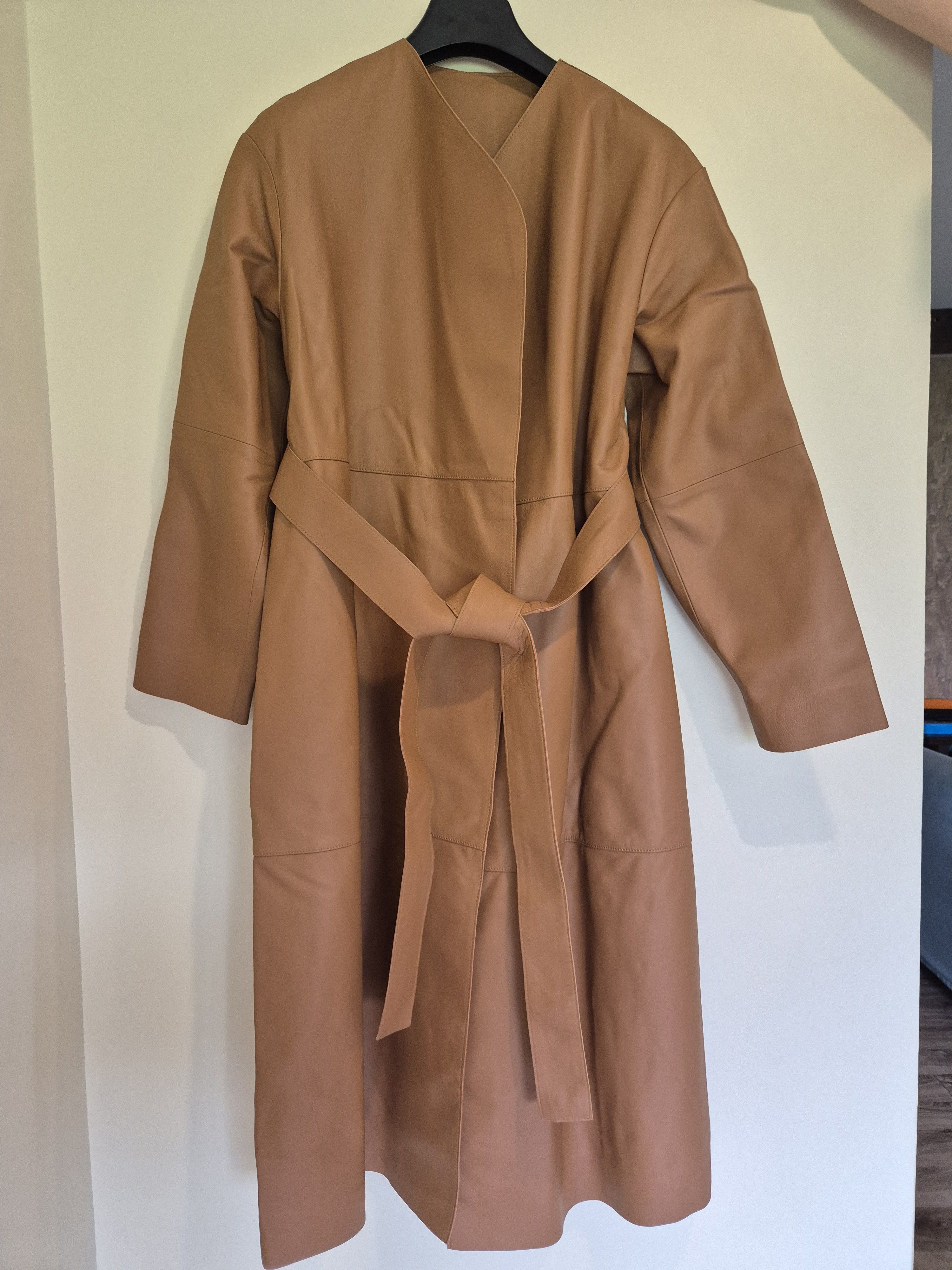 Cos Cos brown natural leather coat Size XS / US 0-2 / IT 36-38 - 3 Thumbnail