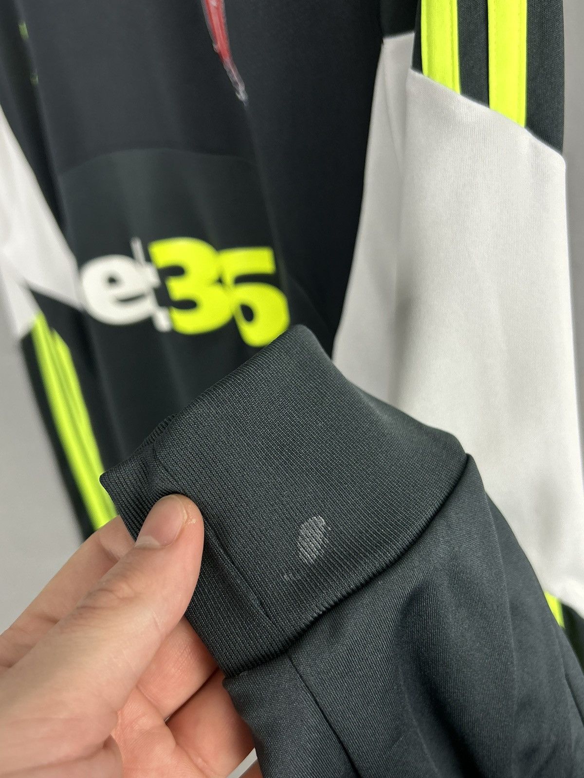 Adidas Adidas Stoke City 2013/14 Away Football Long Sleeve Jersey Size US M / EU 48-50 / 2 - 9 Thumbnail