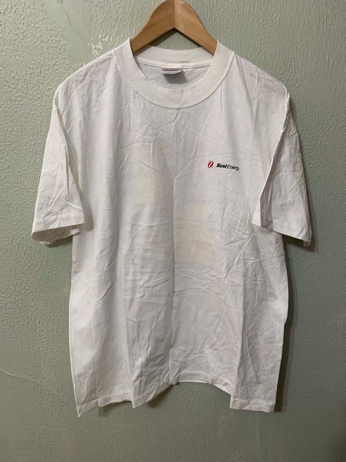 Vintage Vintage Xcel Energy Tee Size US L / EU 52-54 / 3 - 1 Thumbnail