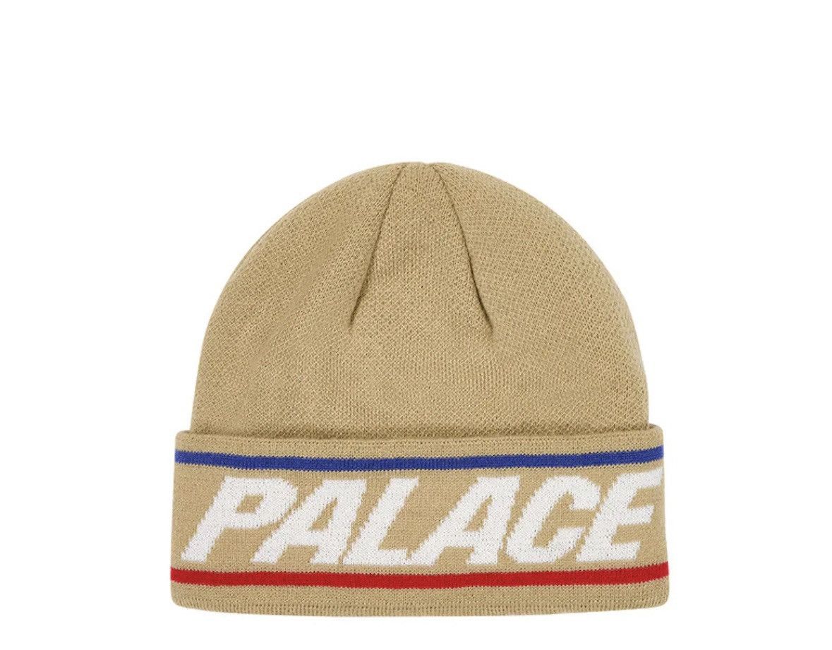 Palace Furry Ears Nein Cuff Beanie Snow Leopard Men's - FW24 - US