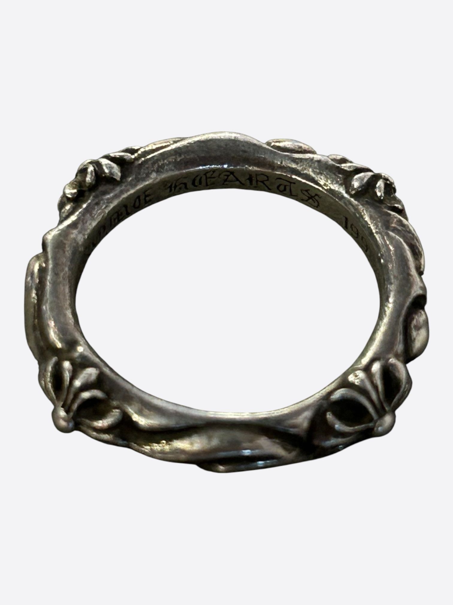 Chrome Hearts Chrome Hearts Silver SBT Plus Cross Ring Size ONE SIZE - 7 Thumbnail