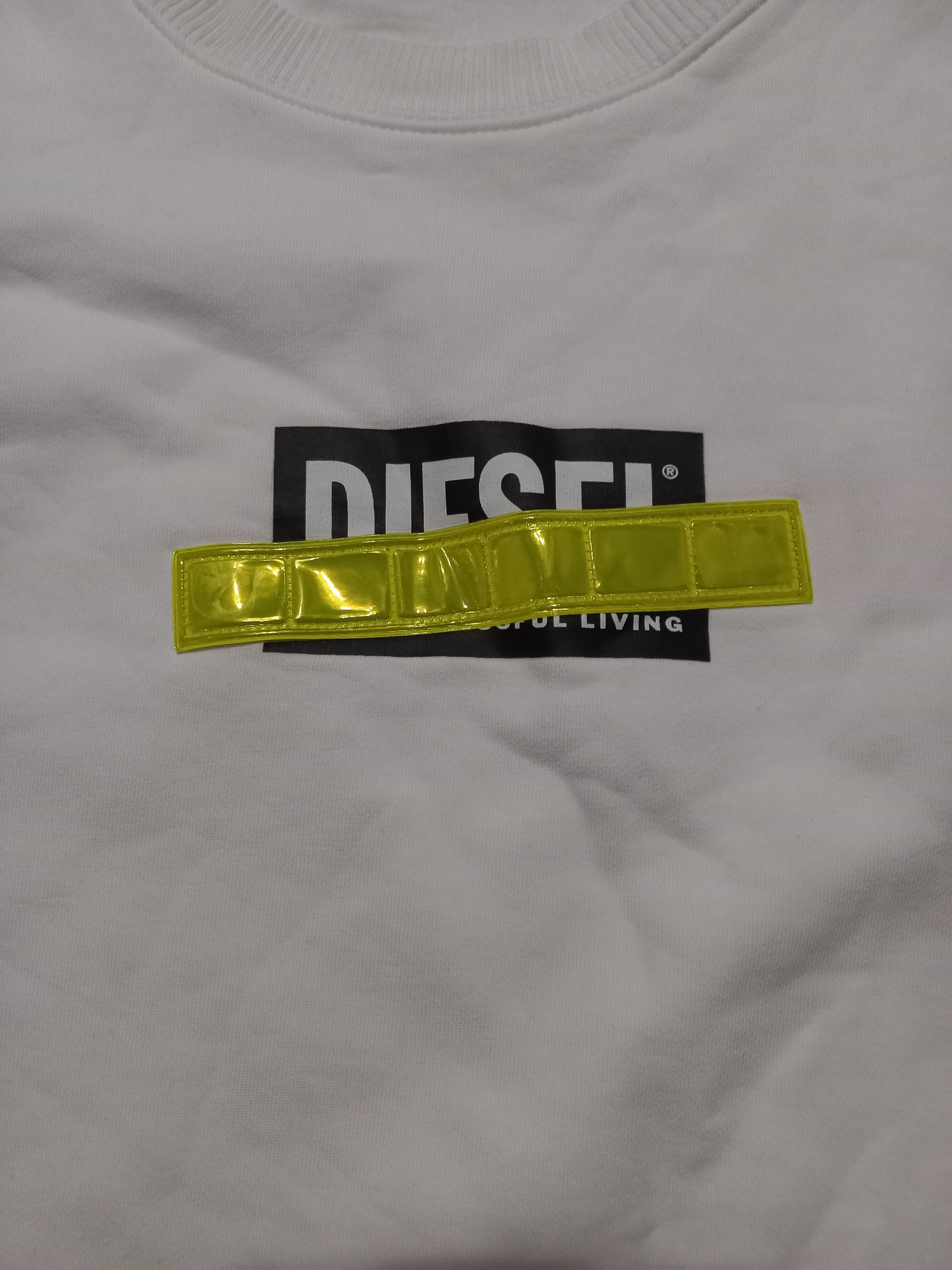 Diesel × Vintage Diesel sweatshirt, white with logo Size US S / EU 44-46 / 1 - 10 Thumbnail